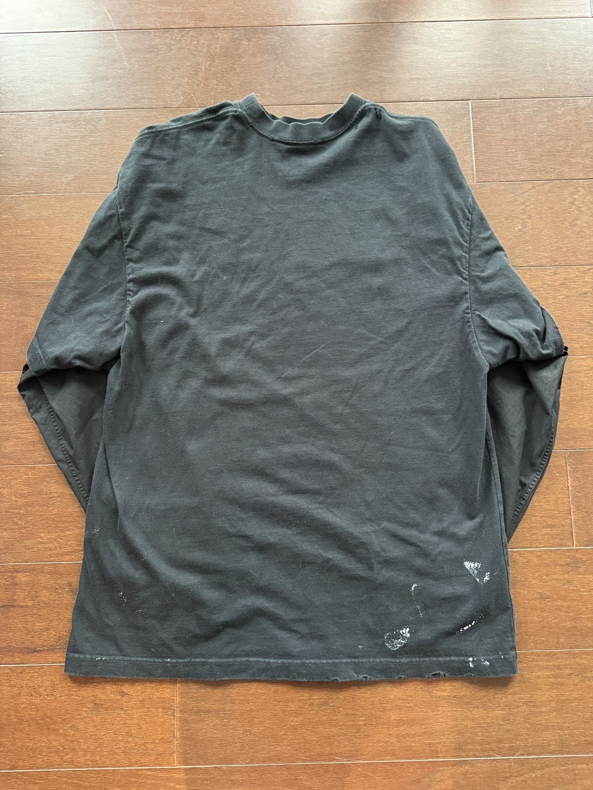 Balenciaga Balenciaga Metal Logo Layered L/S T-shirt size2 Size US M / EU 48-50 / 2 - 2 Thumbnail