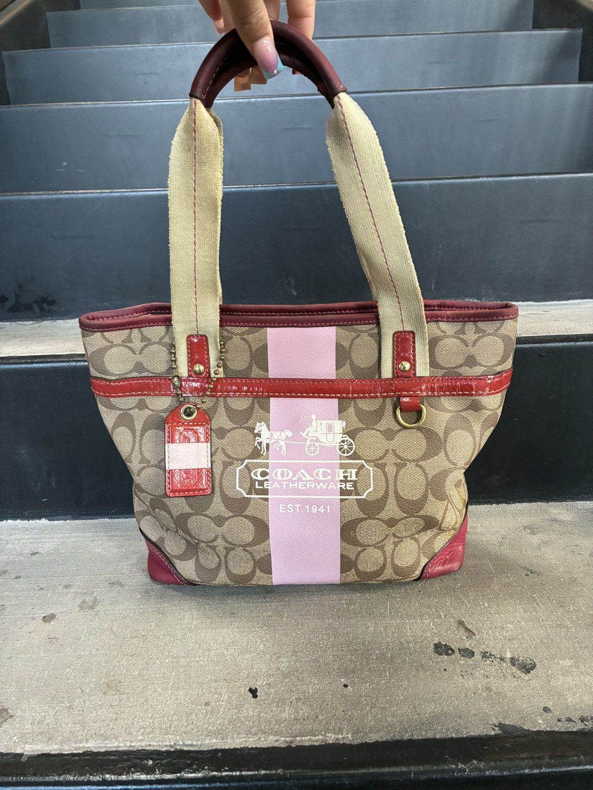 Coach VINTAGE MINI TOTE COACH PURSE Size ONE SIZE - 1 Thumbnail