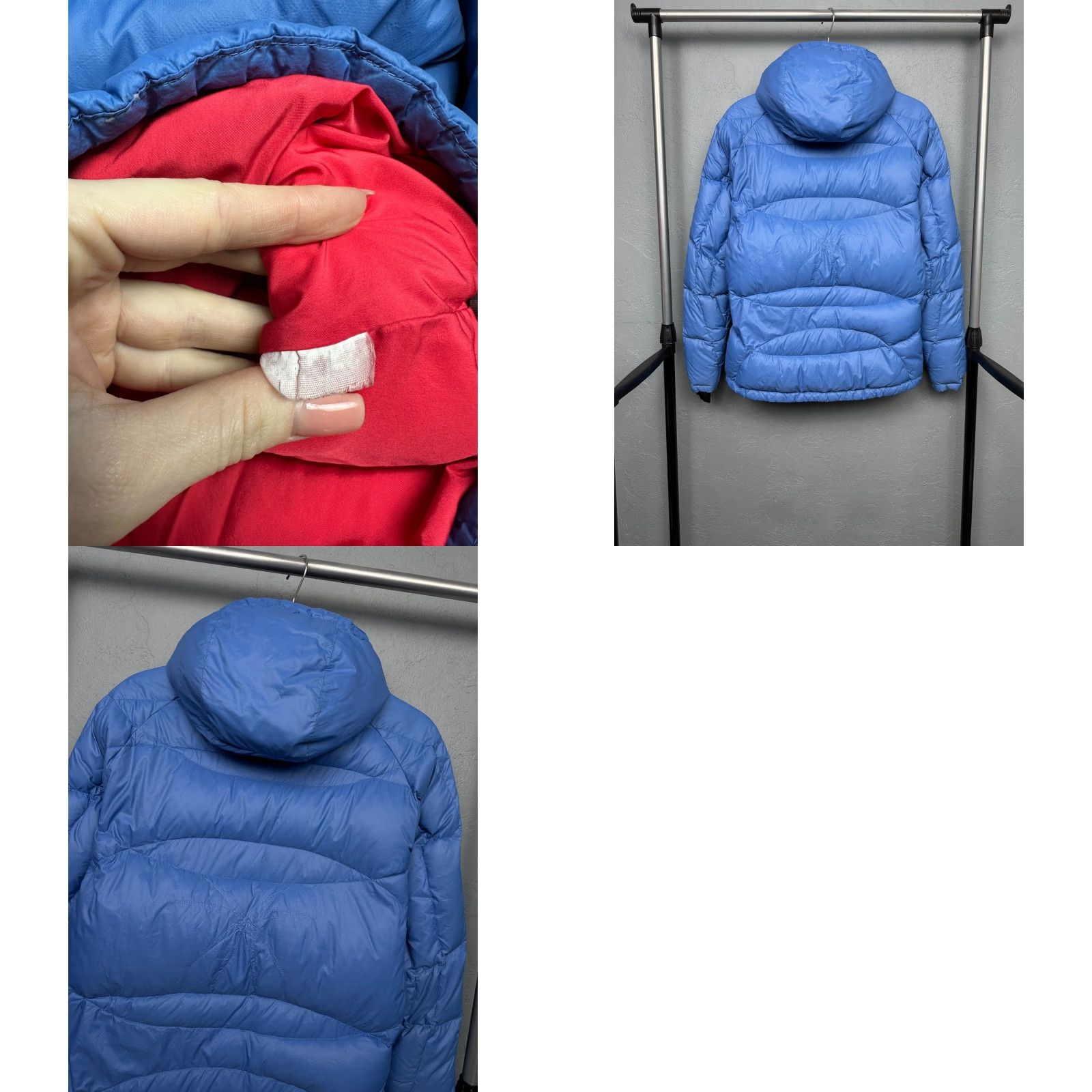 Mammut Mammut Womens Down Puffer Jacket S Jacket Womens Down Puffer Blue Logo Hooded Zip Regular Size S Size S / US 4 / IT 40 - 8 Thumbnail