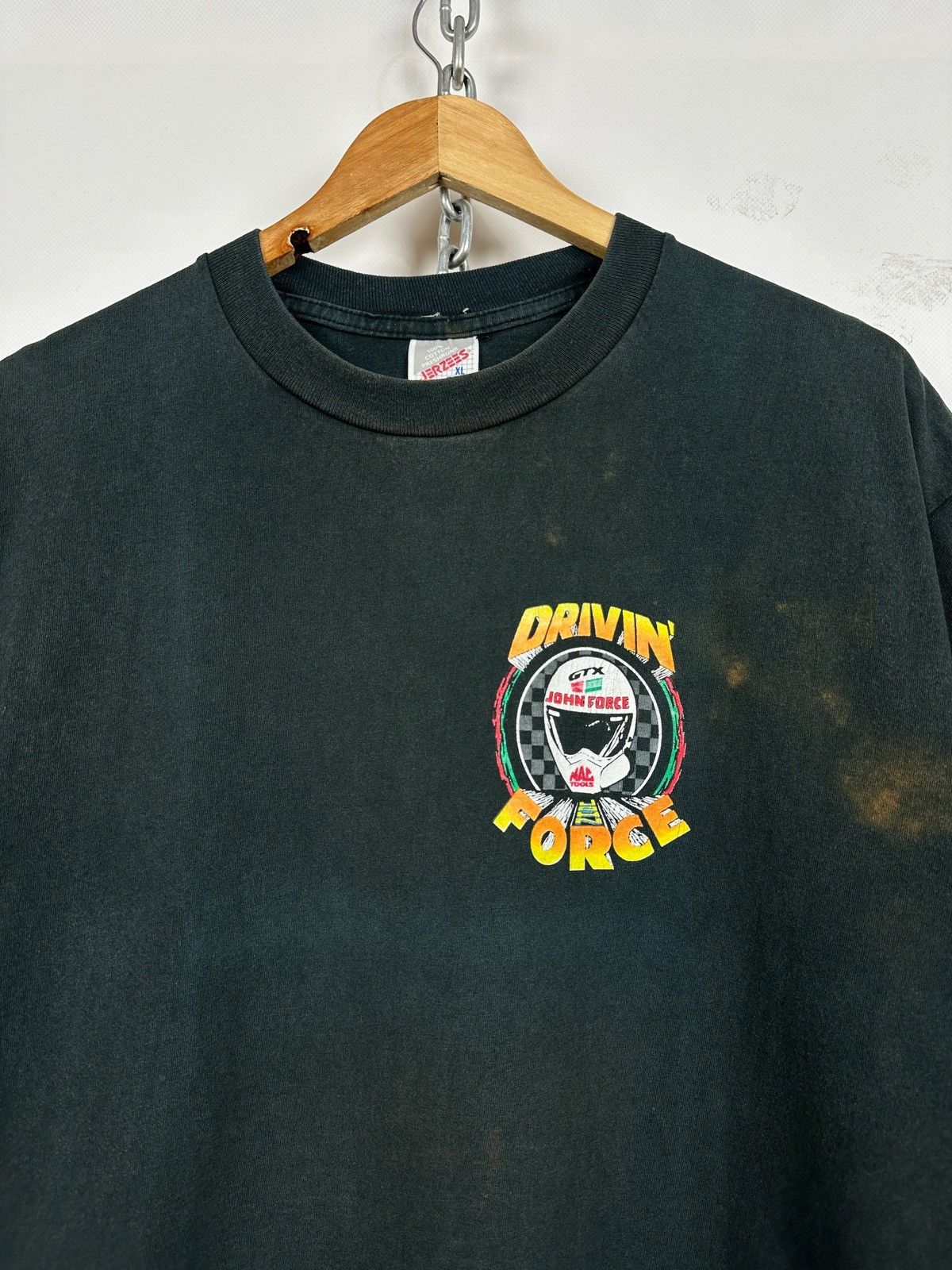 NASCAR Vintage NASCAR John Force Ford Castrol GTX NHRA T-Shirt Size US XL / EU 56 / 4 - 15 Thumbnail