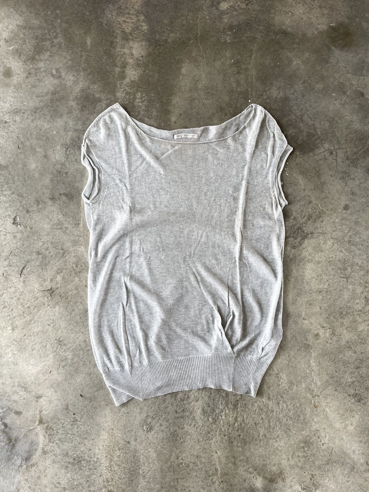 Designer Yohji Yamamoto +Noir Tank Top Size M / US 6-8 / IT 42-44 - 1 Thumbnail