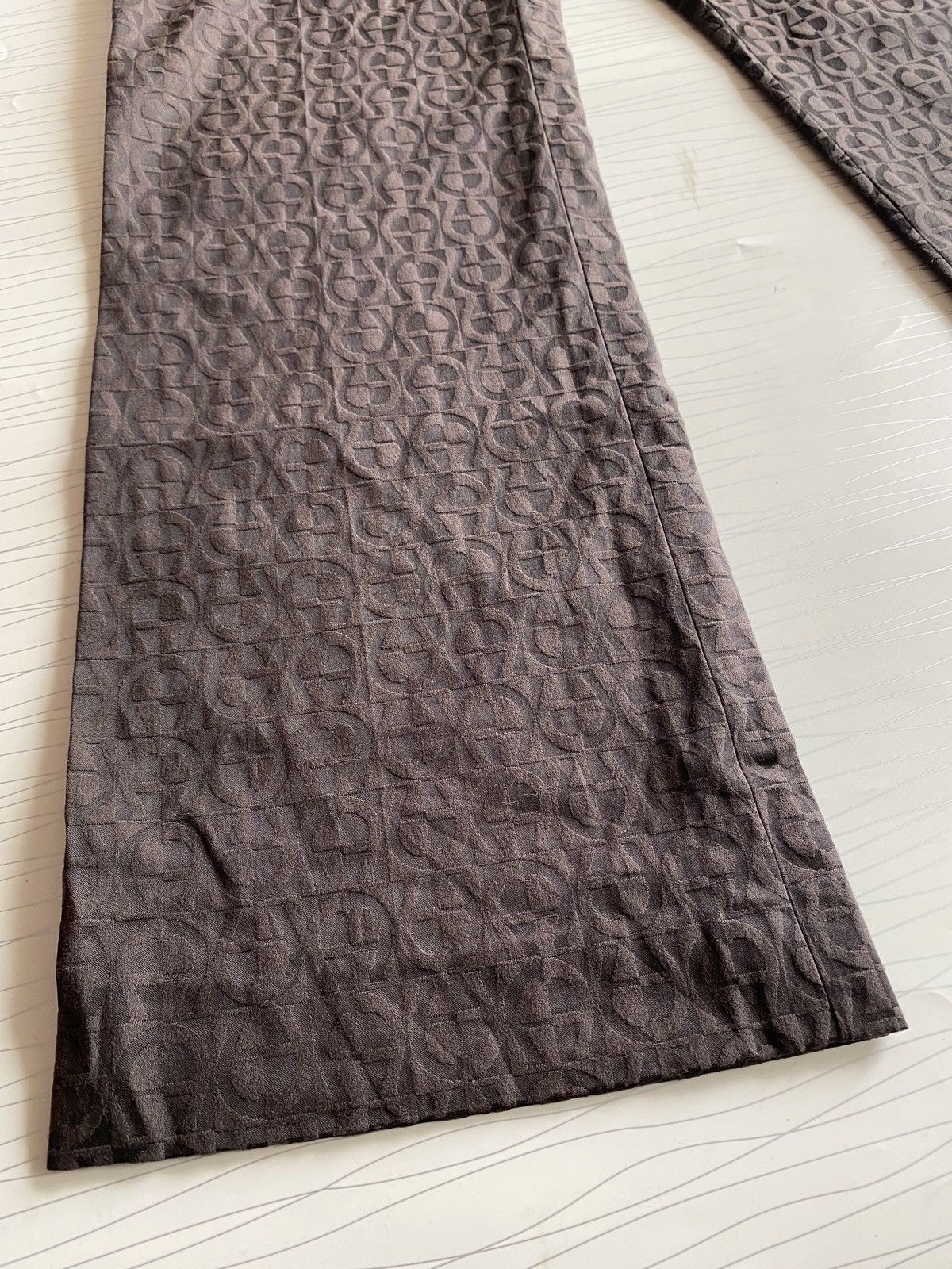 Aigner Aigner Monogram Hight Waist Pants Size US 29 - 3 Thumbnail