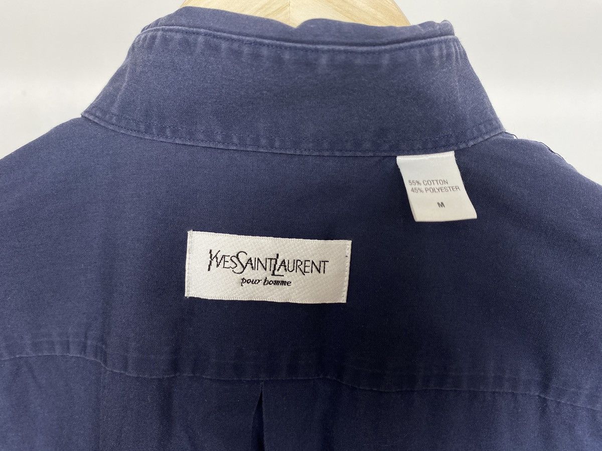 Yves Saint Laurent Yves Saint Lauren Shirt YSL Vintage 00’s Dress Button Up Size US M / EU 48-50 / 2 - 7 Thumbnail