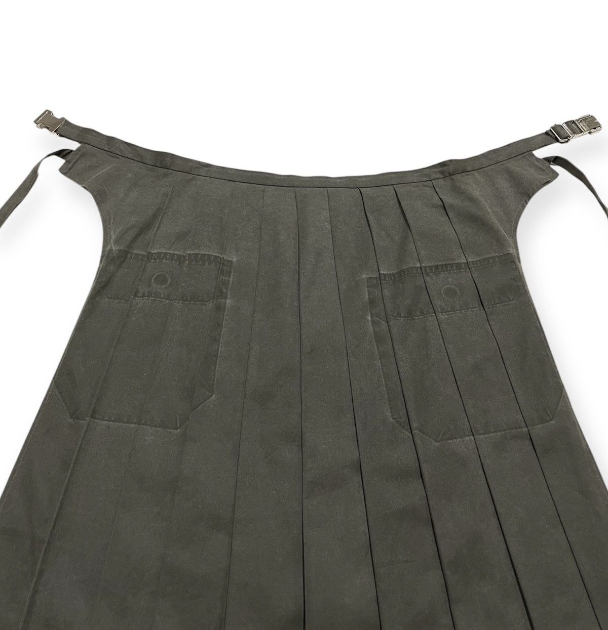 Undercover 99AW “ Relief” Butcher Apron Skirt Size 28" / US 6 / IT 42 - 4 Thumbnail