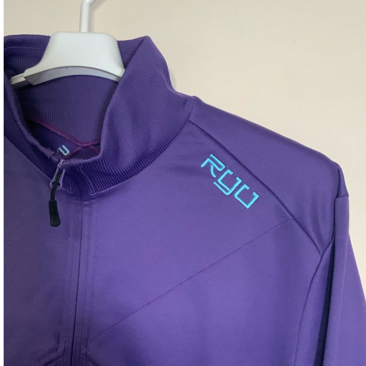 Unknown London RYU Purple Zip Track Jacket Athletic Performance Men’s XL Size US XL / EU 56 / 4 - 5 Thumbnail