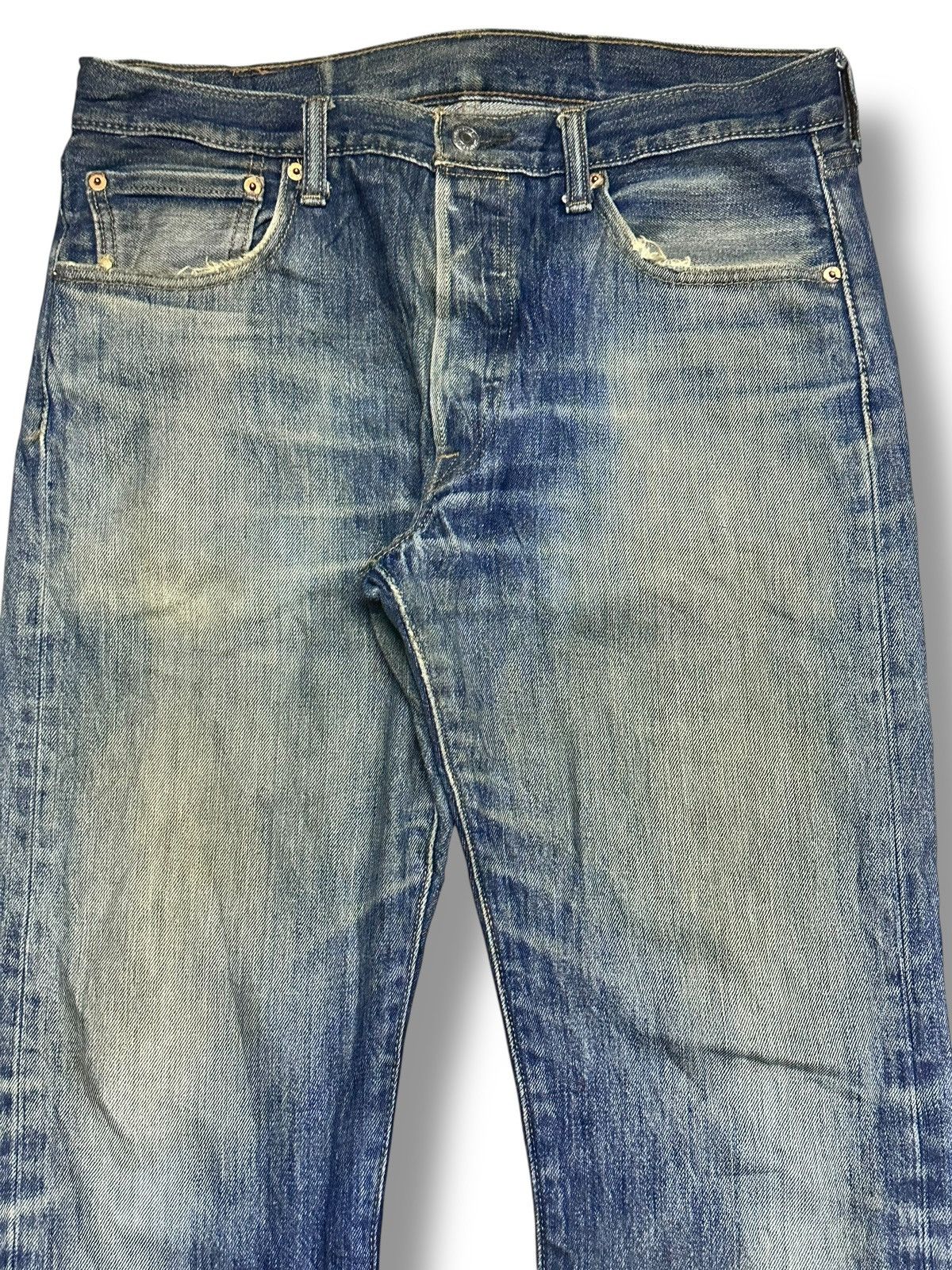 Levi's Levis Straus & Co Straight Loose Style With Faded Wash Size US 33 - 4 Thumbnail