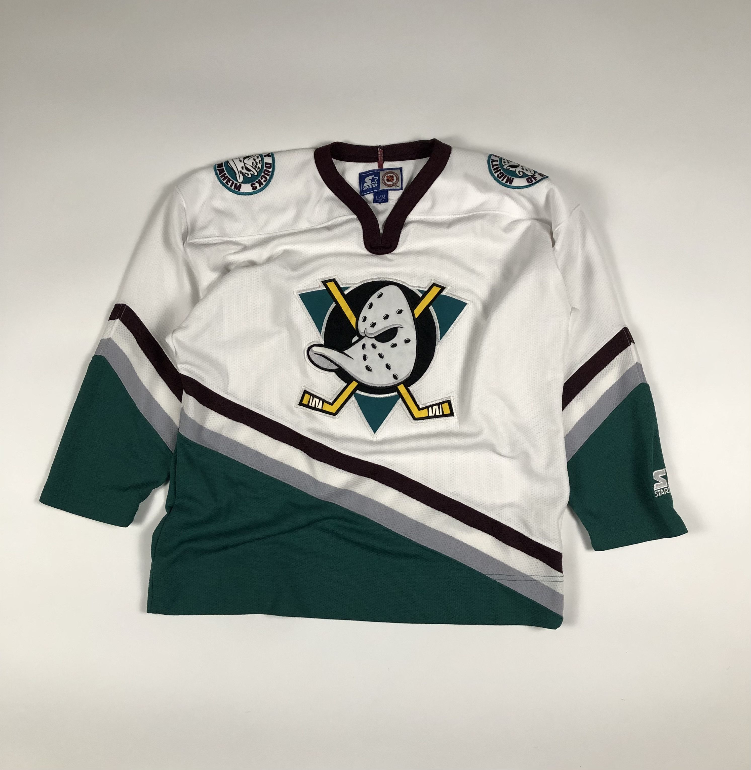 Starter 90s Starter Mighty Ducks Jersey Youth L/XL Size US S / EU 44-46 / 1 - 1 Thumbnail