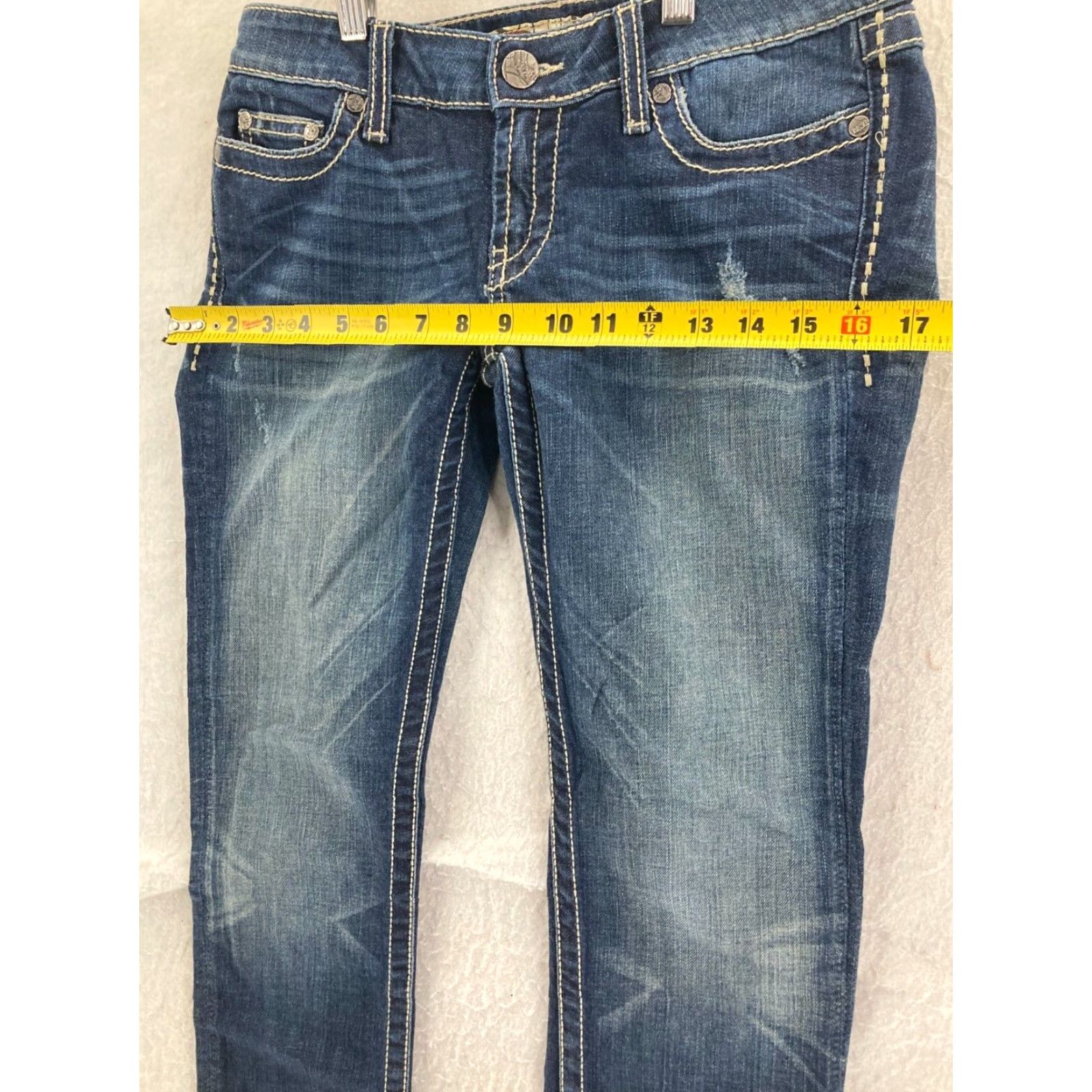 BKE BKE Jeans Bootcut Denim Blue 26x31.5 Regular Mid Rise Men/Women? Size 26" / US 2 / IT 38 - 3 Thumbnail