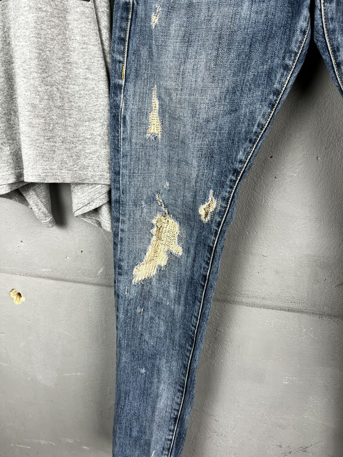 True Religion True Religion distressed denim pants y2k Size 28" / US 6 / IT 42 - 10 Thumbnail