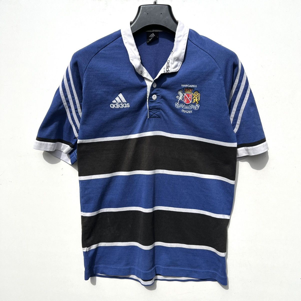 Adidas Adidas Whanganui Rugby Jersey 2000 Vintage Size US M / EU 48-50 / 2 - 1 Thumbnail