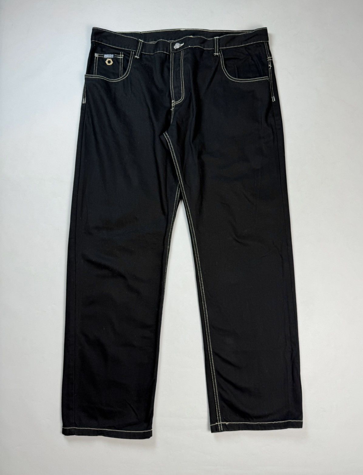 Southpole Southpole Men’s Y2K Rap Baggy Denim Wide Leg Jeans Size 44 Size US 36 / EU 52 - 1 Thumbnail