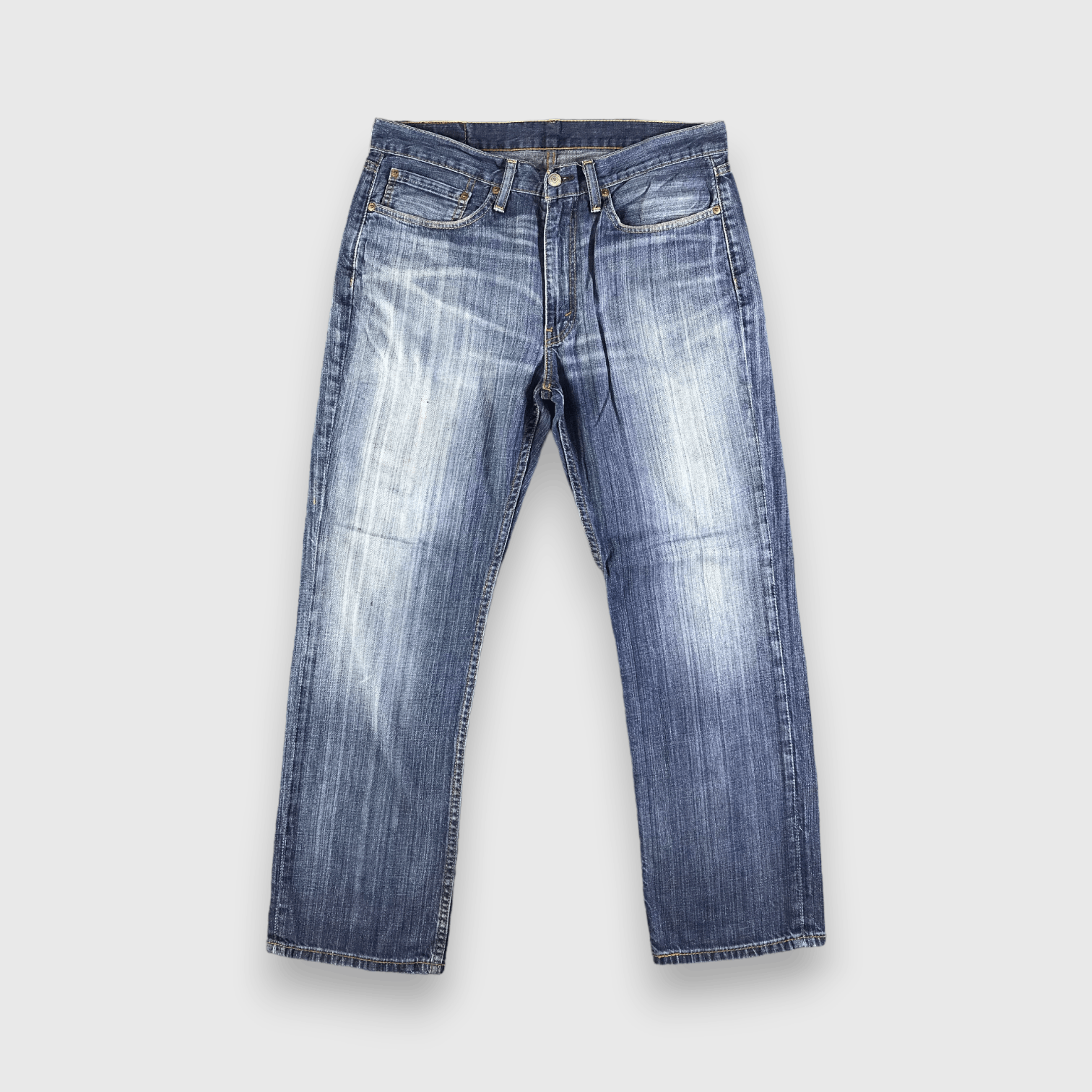 Vintage Blue Wash Levis 514 Jeans-J3546