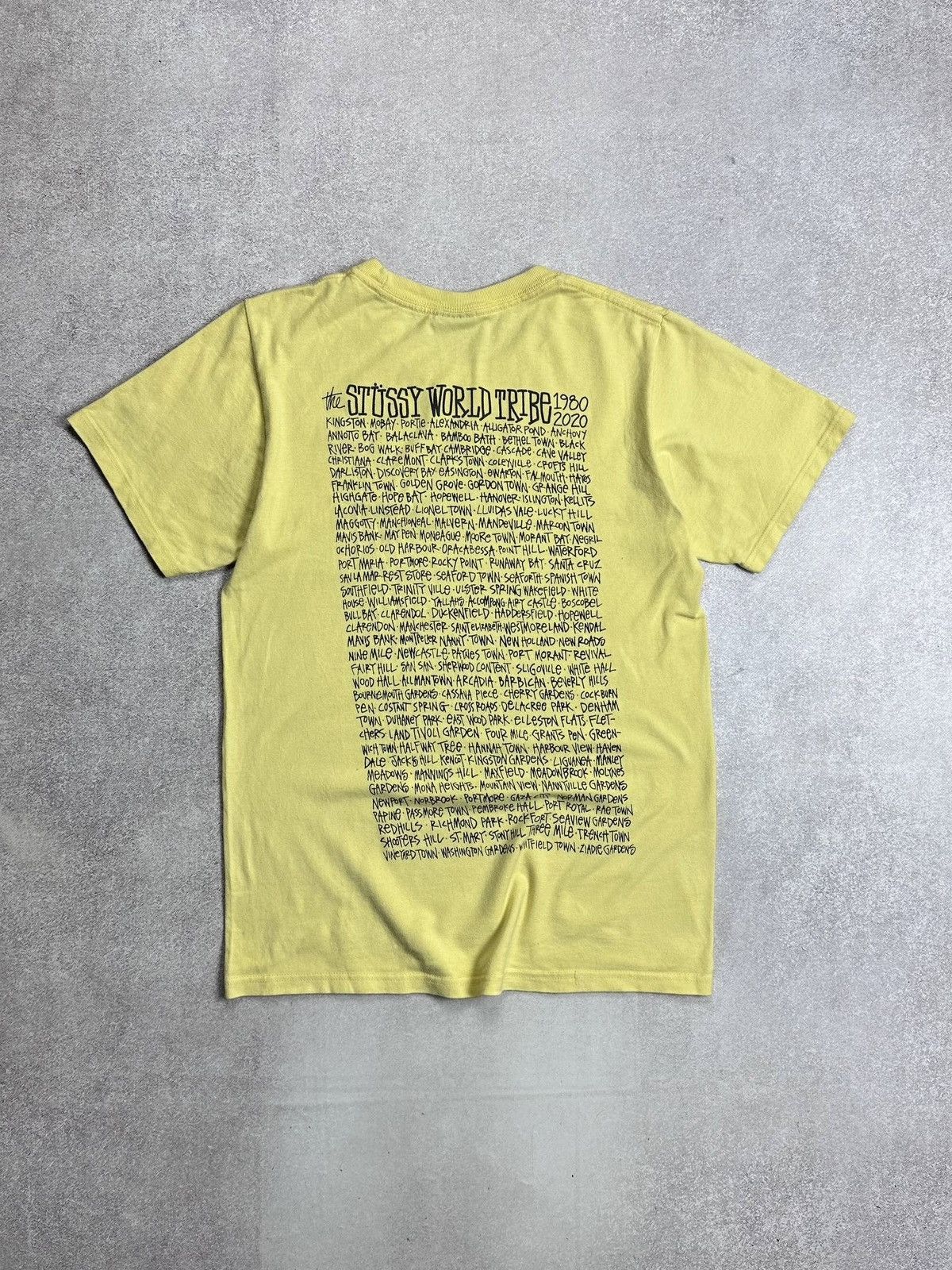 Stussy Vintage Stussy Jamaica Worldwide Tripe T-shirt S Size US S / EU 44-46 / 1 - 5 Thumbnail