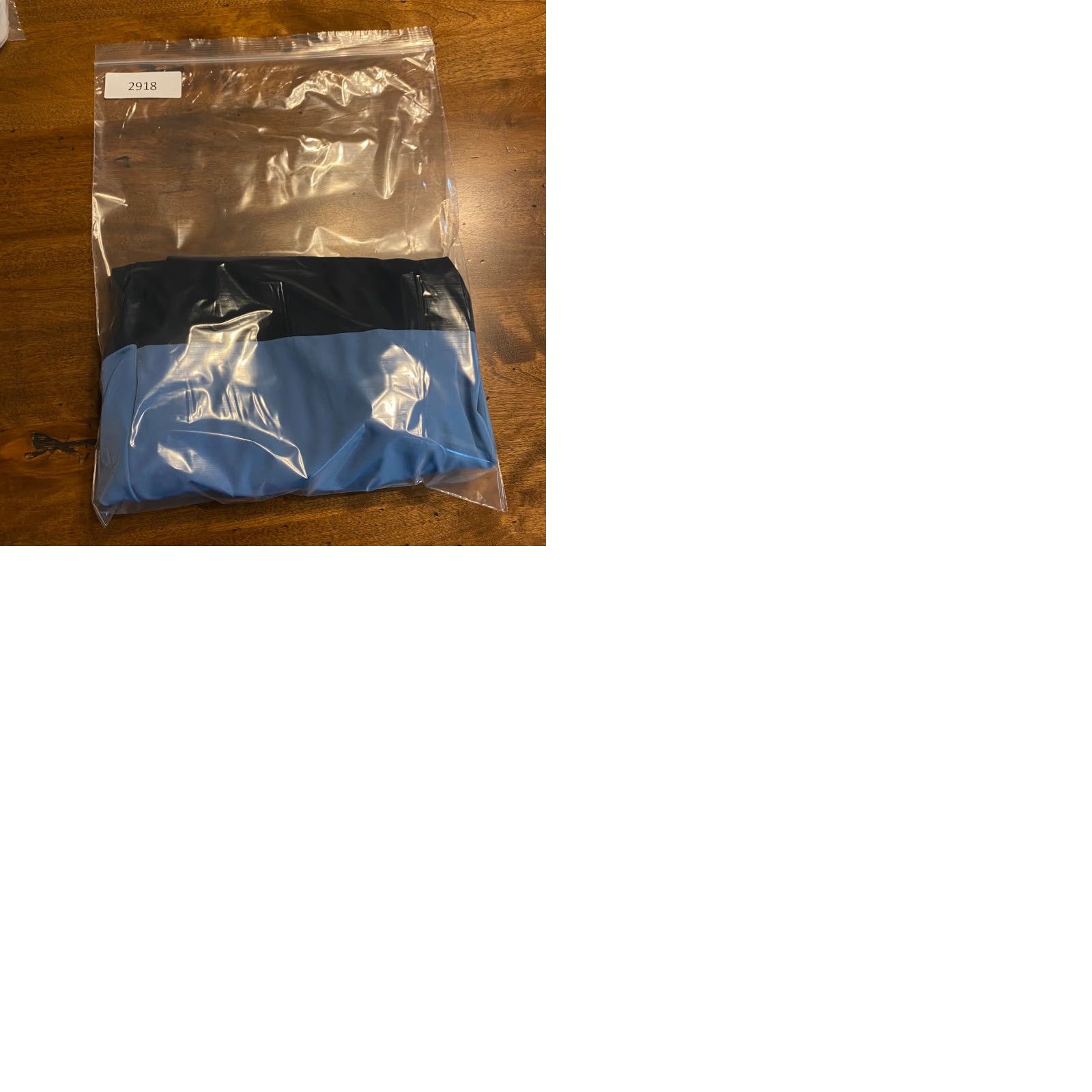 Onia ONIA Swim Trunks Mens Large Two Tone Blue Drawstring 7" Board Shorts Hybrid Size US 33 - 10 Thumbnail