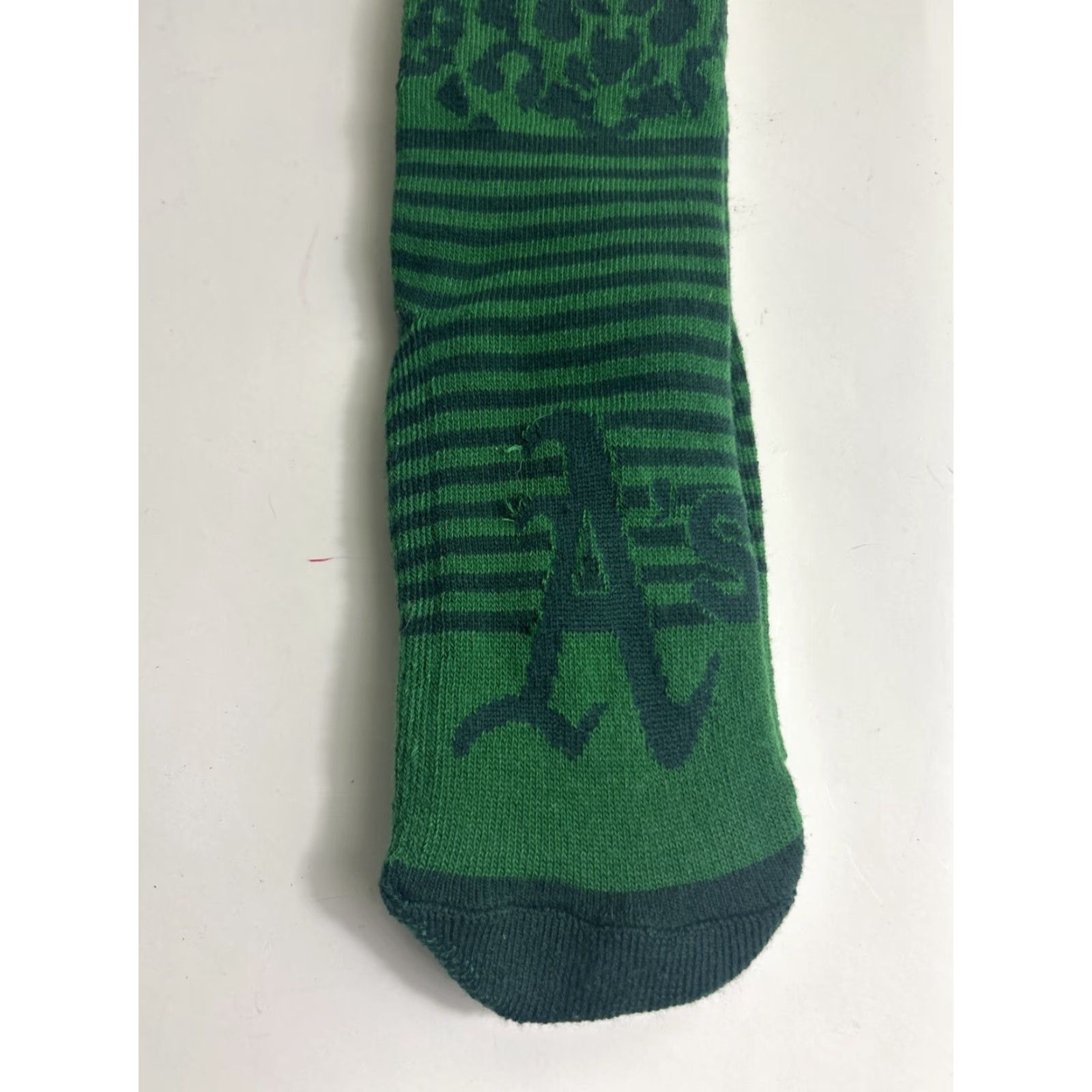 47 ’47 Womens Medium Green Striped Cheetah Athletics A’s MLB Tall Socks Size ONE SIZE - 6 Thumbnail