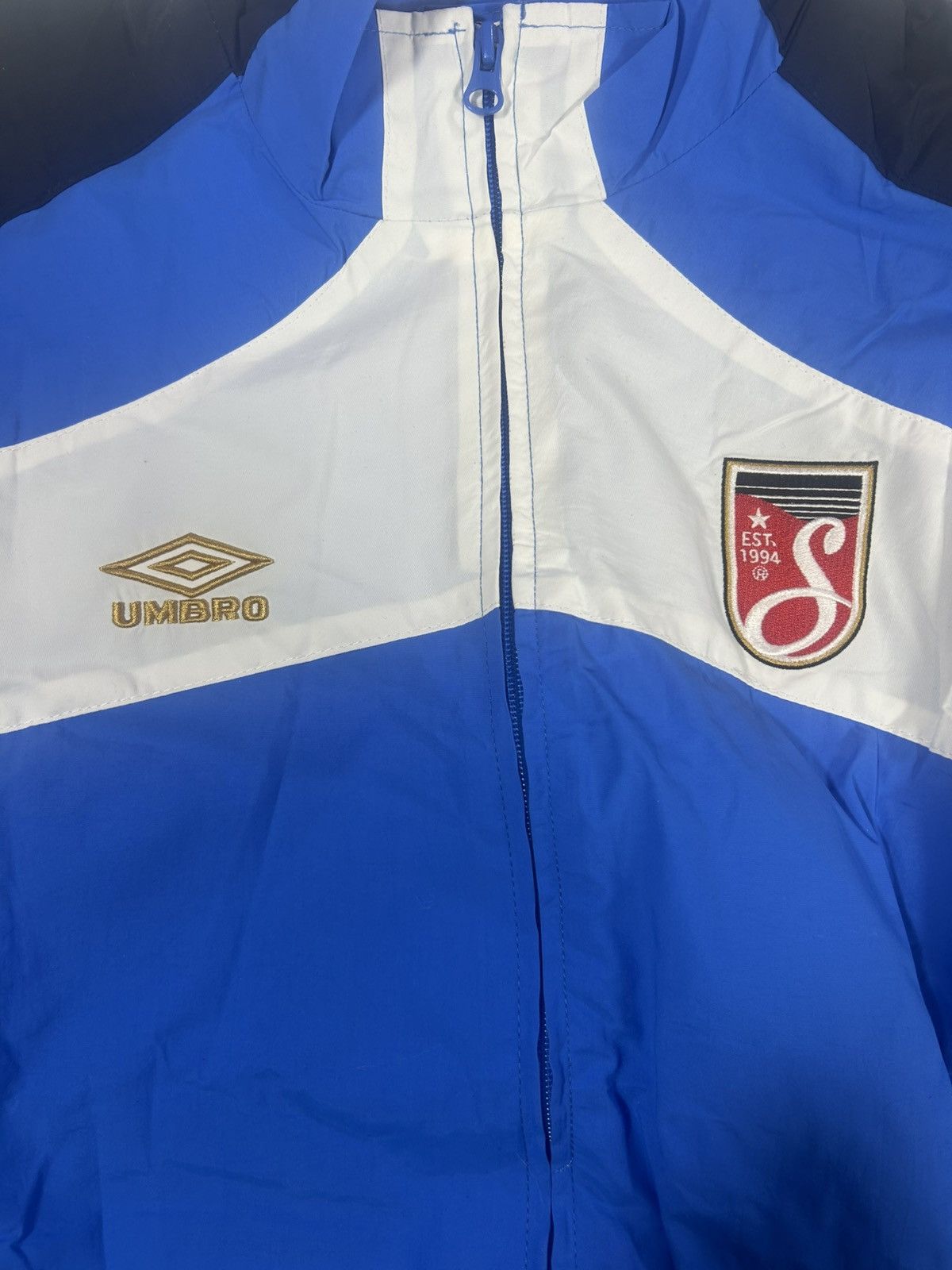 Umbro Rare Large mens Umbro Supreme full shell type track suit Size US L / EU 52-54 / 3 - 3 Thumbnail