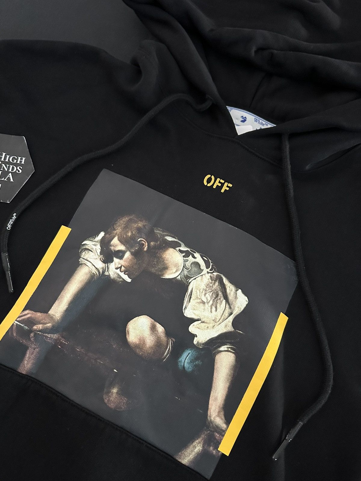Off-White Off White Caravaggio Narcisso Hoodie Size US M / EU 48-50 / 2 - 4 Thumbnail