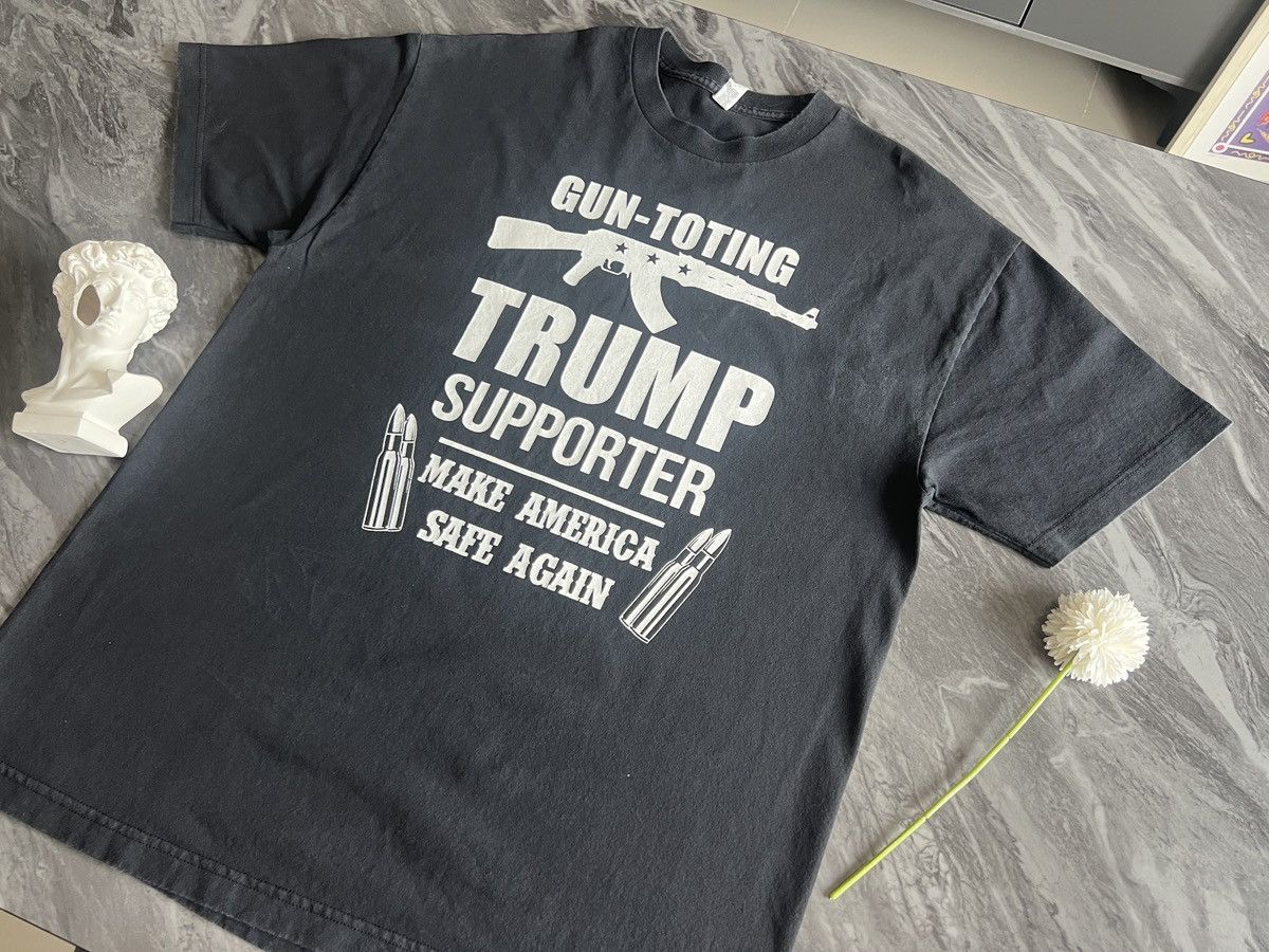 Donald Trump AK-47 : Gun Toting Trump Supporter Size US XL / EU 56 / 4 - 1 Thumbnail