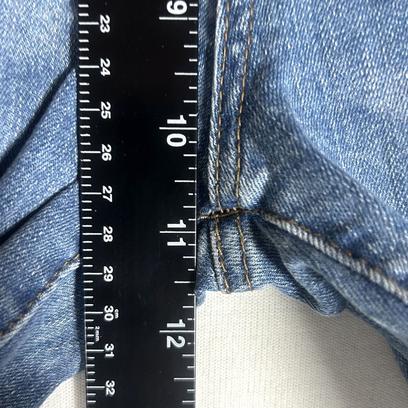 Forever 21 Forever 21 Women's Skinny Denim Jeans Blue High Rise 5-Pocket Size 27 Slim Inseam 28.5 in Leather? Size 27" / US 4 / IT 40 - 6 Thumbnail