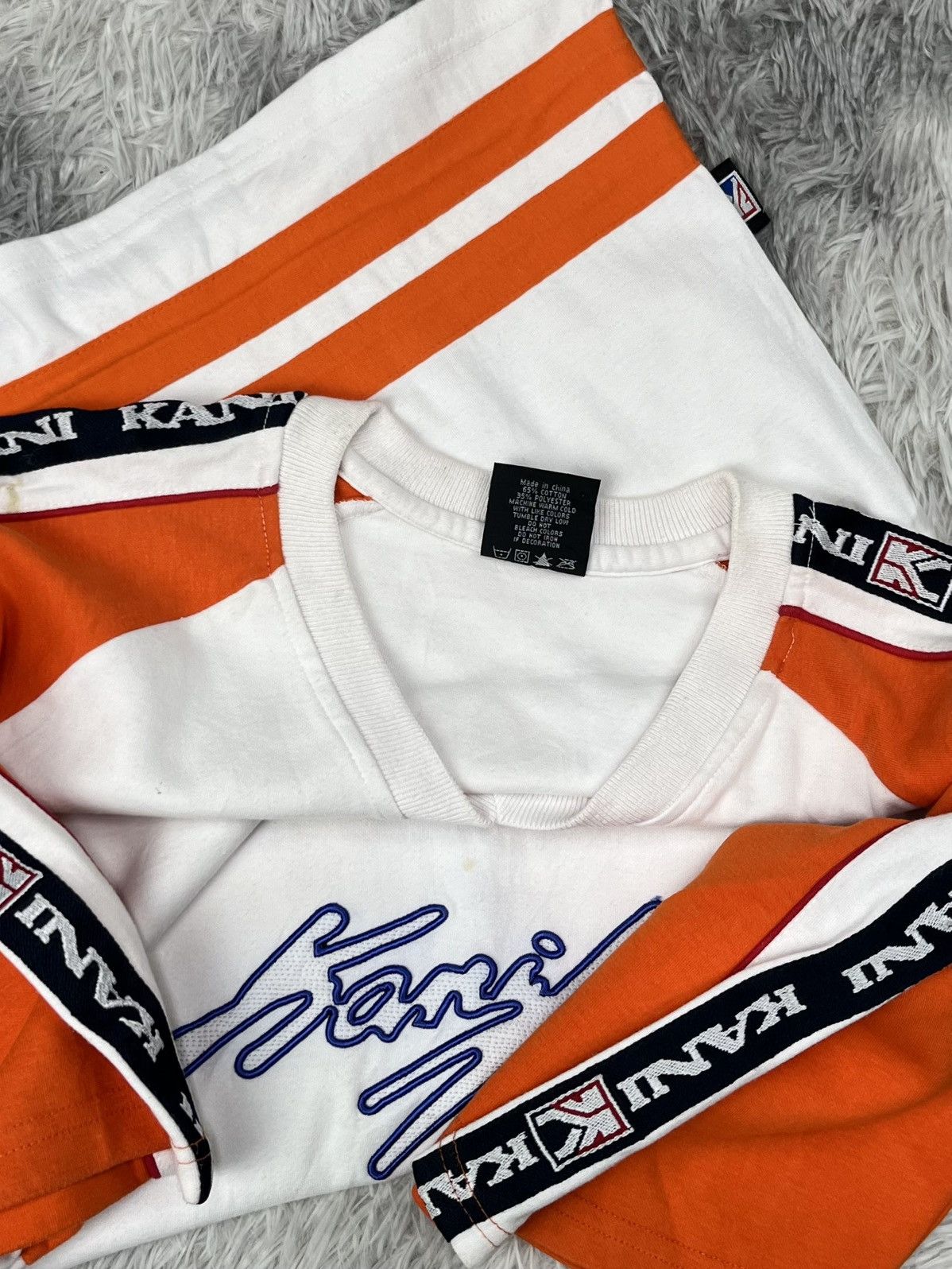 Karl Kani Vintage karl kani trak basball shirt Size US L / EU 52-54 / 3 - 8 Thumbnail