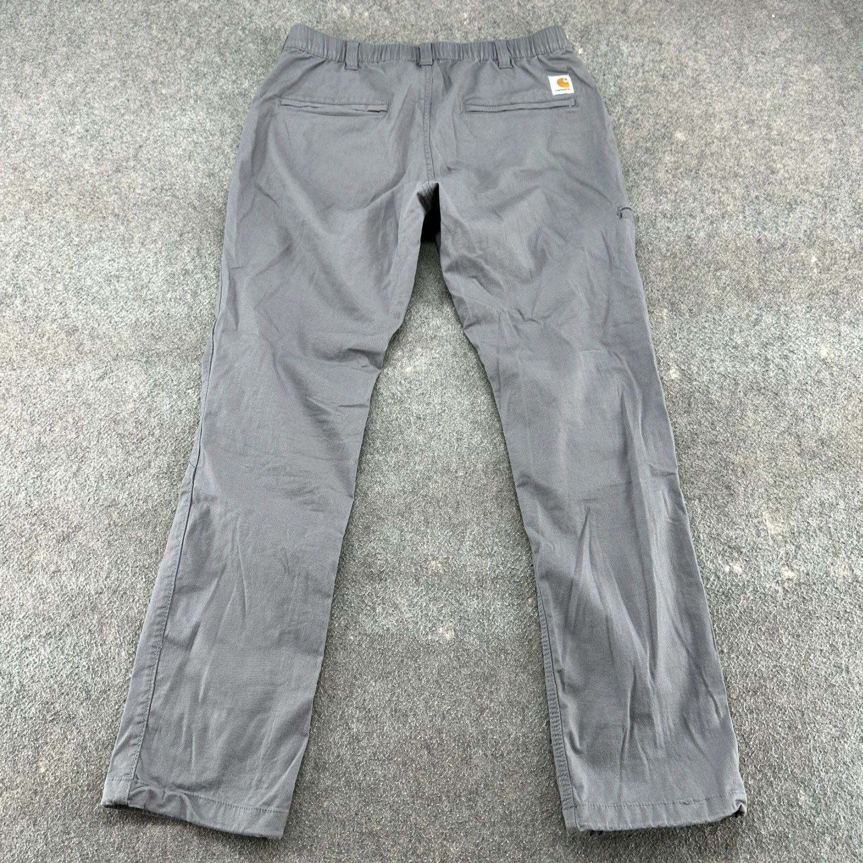 Carhartt Carhartt Pants Mens 34x32 Gray Carpenter Relaxed Fit Rugged Flex Twill Size US 34 / EU 50 - 7 Thumbnail