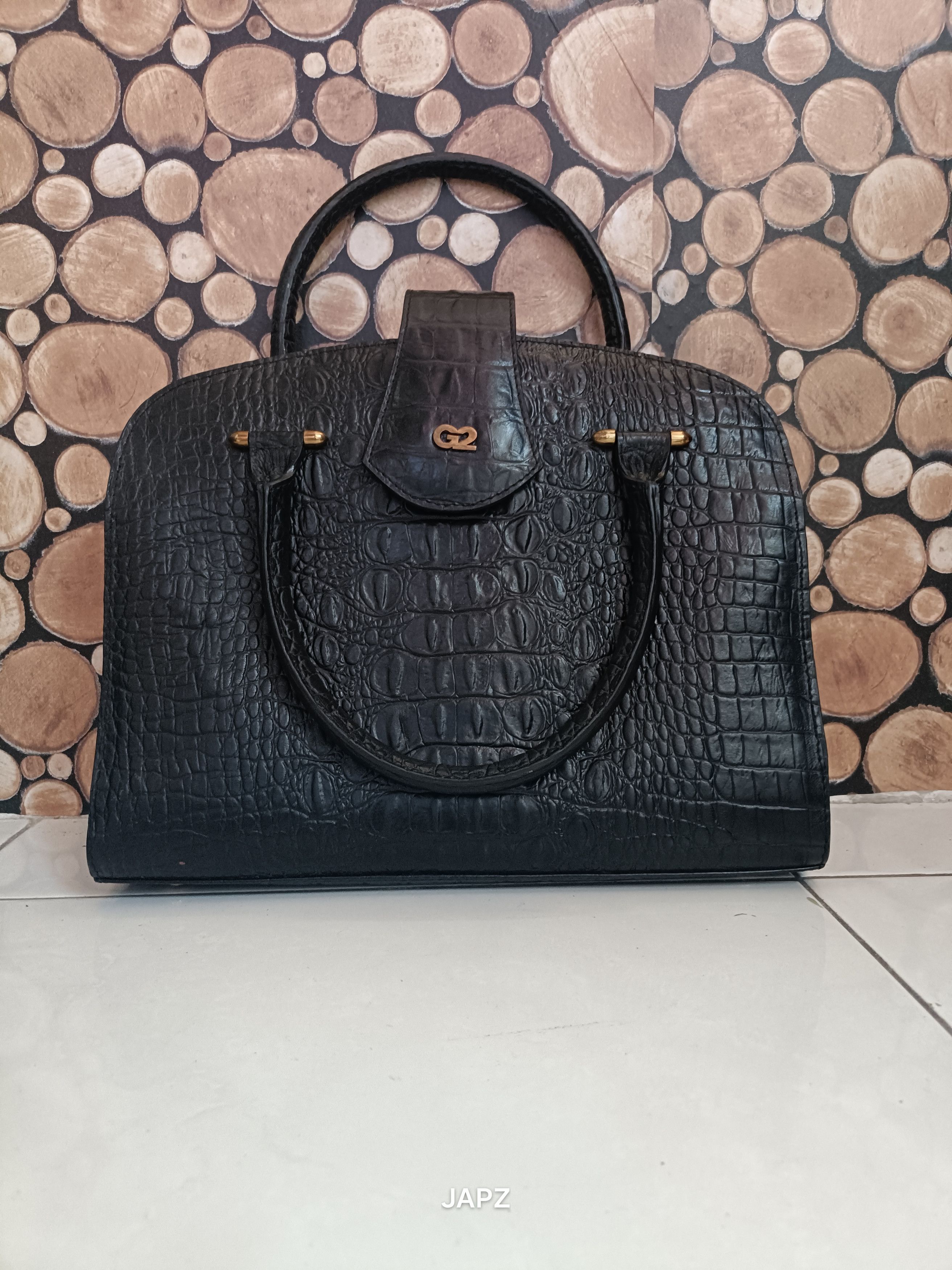 Vintage Vintage G2 croco doctor bag - giorgio's of palm beach Size ONE SIZE - 1 Thumbnail