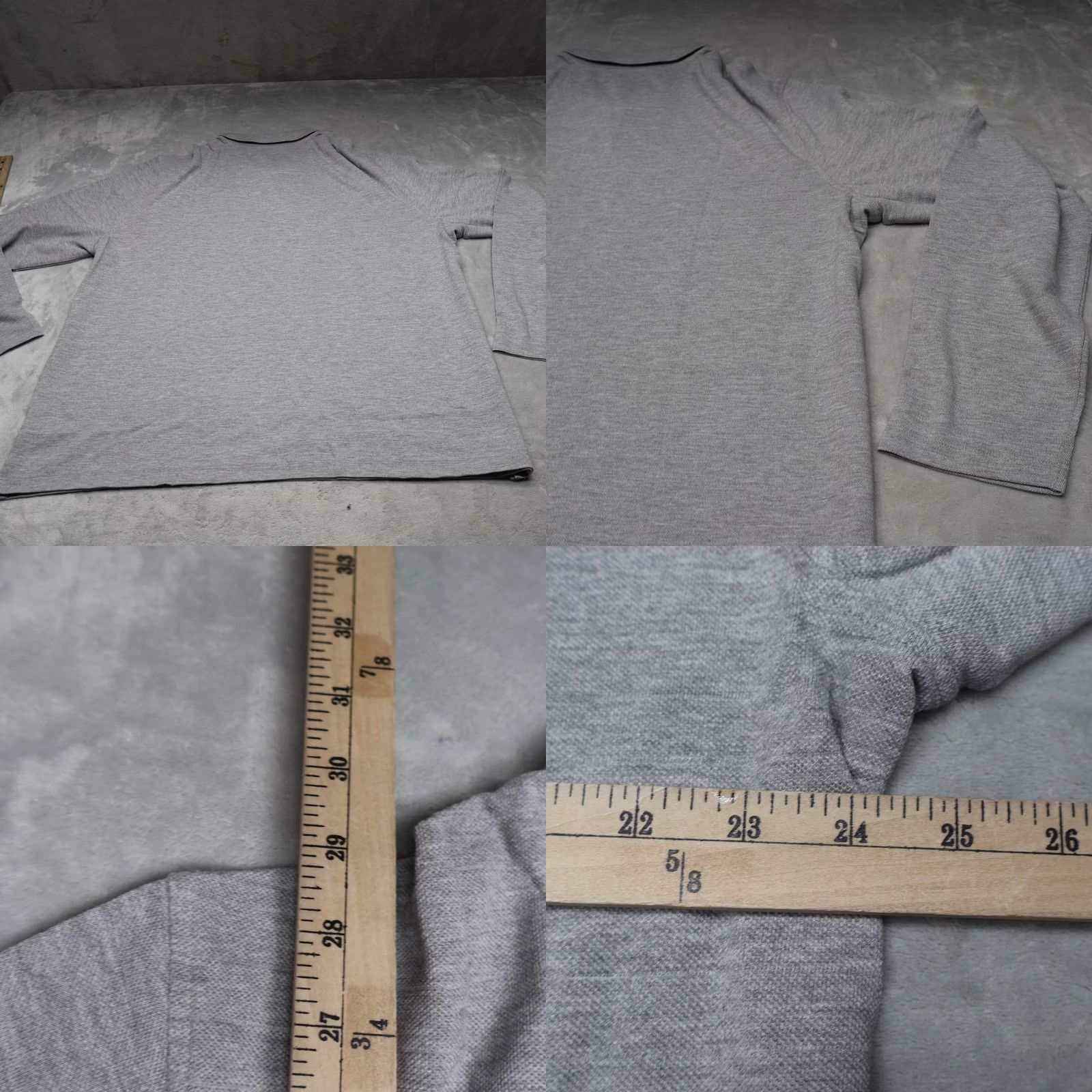 UNTUCKit UNTUCKit Polo Shirt Men 3XL Grey Regular Fit Long Sleeve Button Cotton Blend Jersey Casual NWT Size US XXL / EU 58 / 5 - 9 Thumbnail