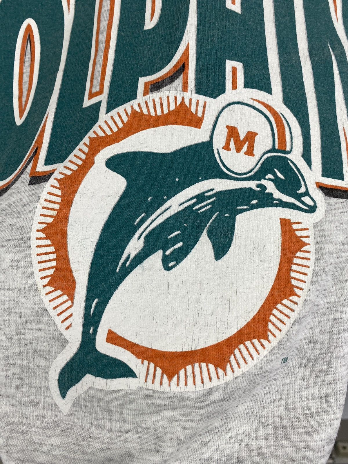 NFL 🏈🐬 Vintage 90s Miami Dolphins NFL Football Jersey Rugby hype Size US XL / EU 56 / 4 - 6 Thumbnail