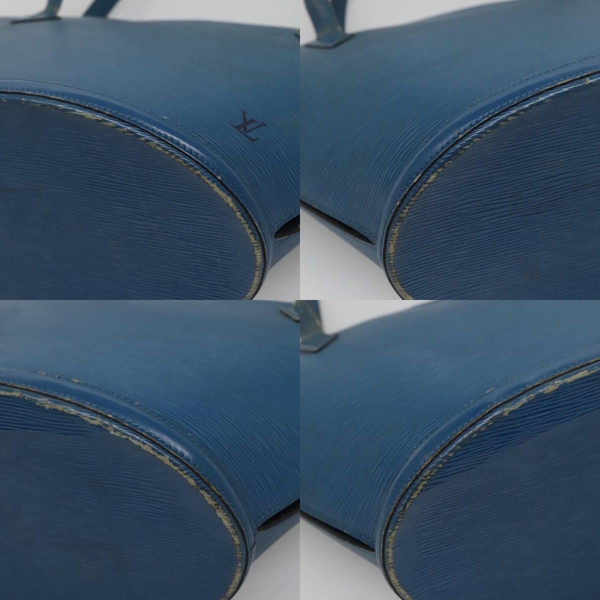 Louis Vuitton LOUIS VUITTON Epi Saint Jacques Shopping Shoulder Bag Blue Size ONE SIZE - 10 Thumbnail