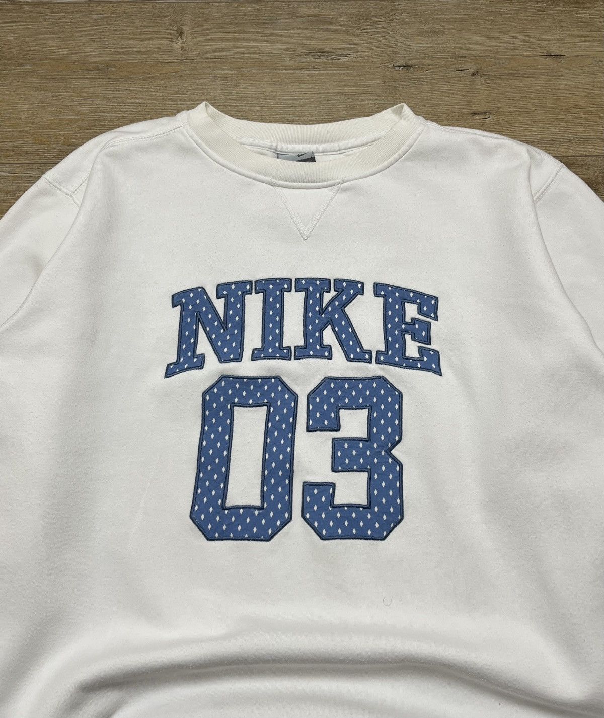 Nike Vintage Nike 52 Big Logo Sweatshirt 00s Size US L / EU 52-54 / 3 - 2 Thumbnail