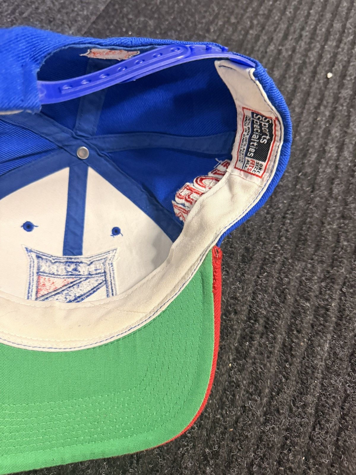 Sports Specialties Vintage new york rangers sports specialties snapback hat Size ONE SIZE - 5 Thumbnail