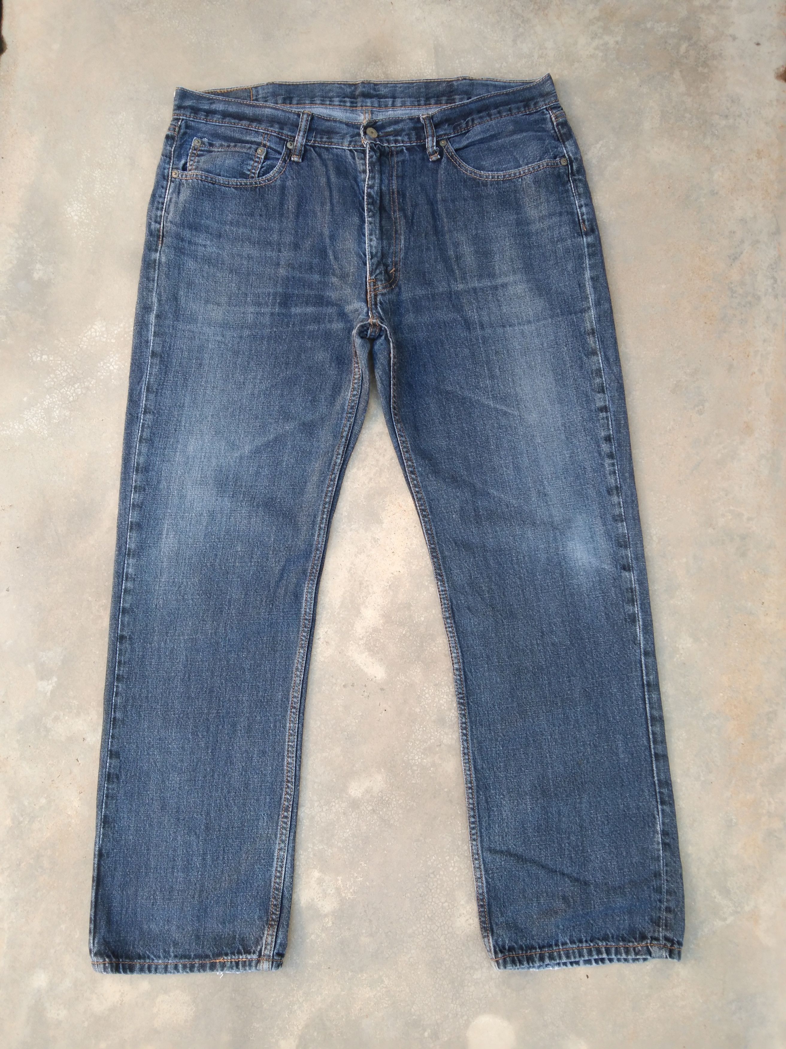 Vintage Vintage Levi's Jeans 514 Distressed Denim 38x31 | Grailed
