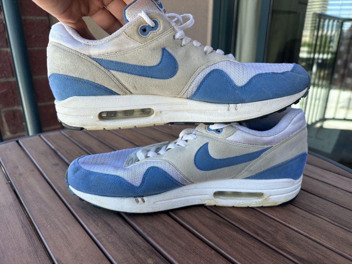 Nike Nike Air Max 1 Varsity Blue Size US 11 / EU 44 - 7 Thumbnail