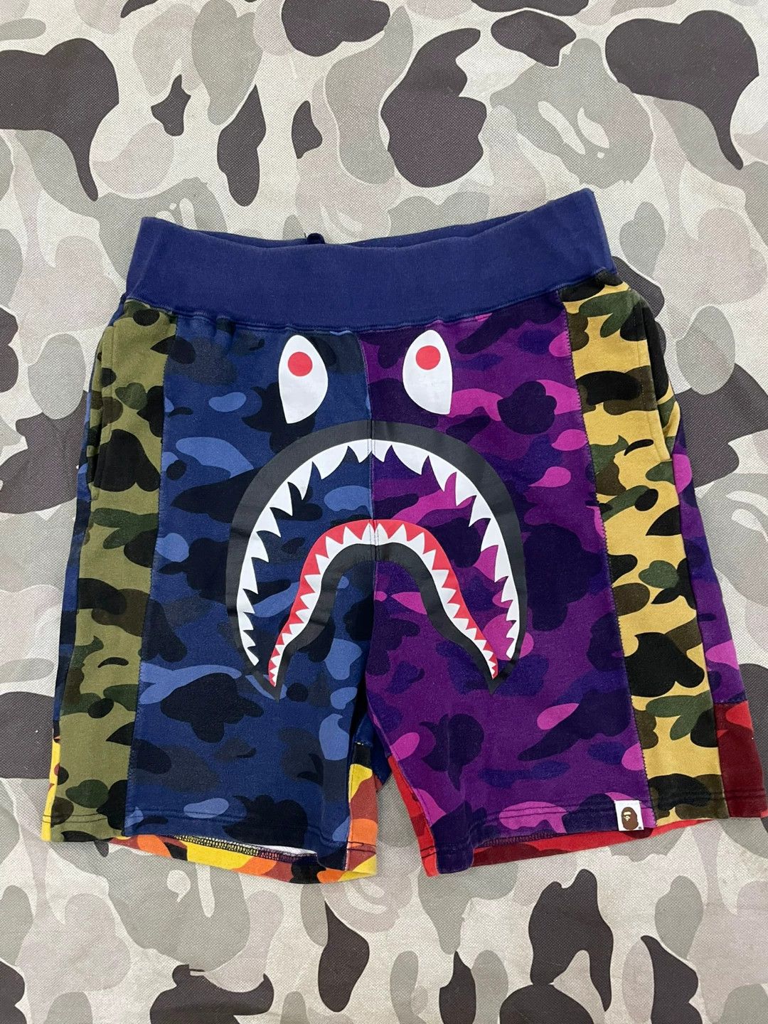 Bape Bape Shark Denim Designer Casual Size US 36 / EU 52 - 1 Thumbnail