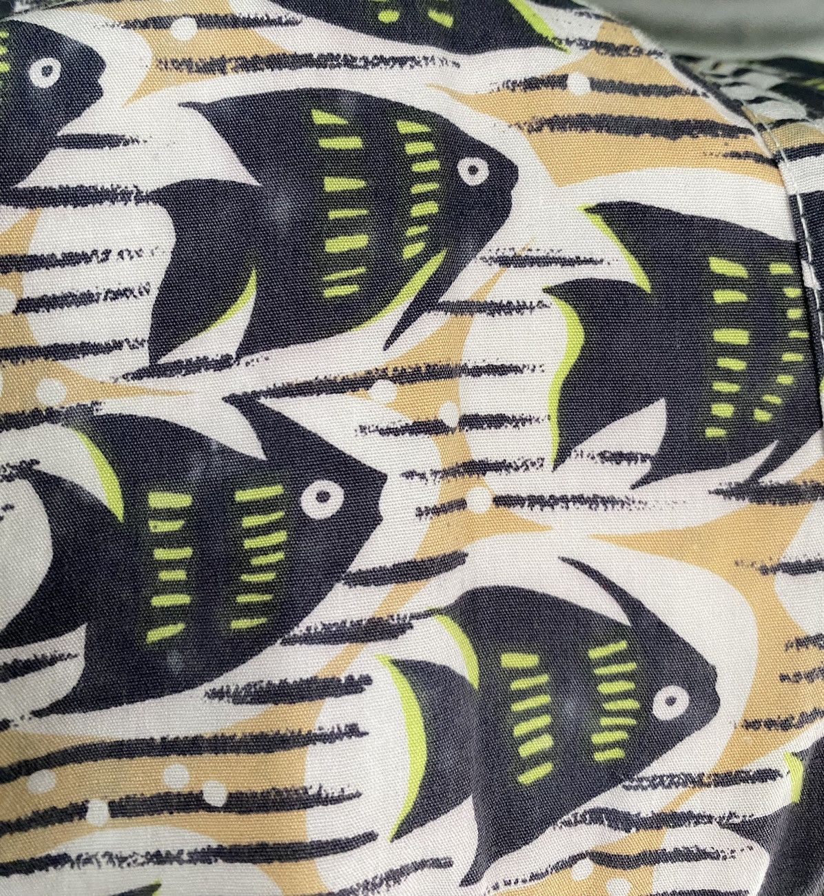 Lacoste VTG 90’s Izod Lacoste All Over Fish Print Lined Swim Shorts Size US 32 / EU 48 - 9 Thumbnail