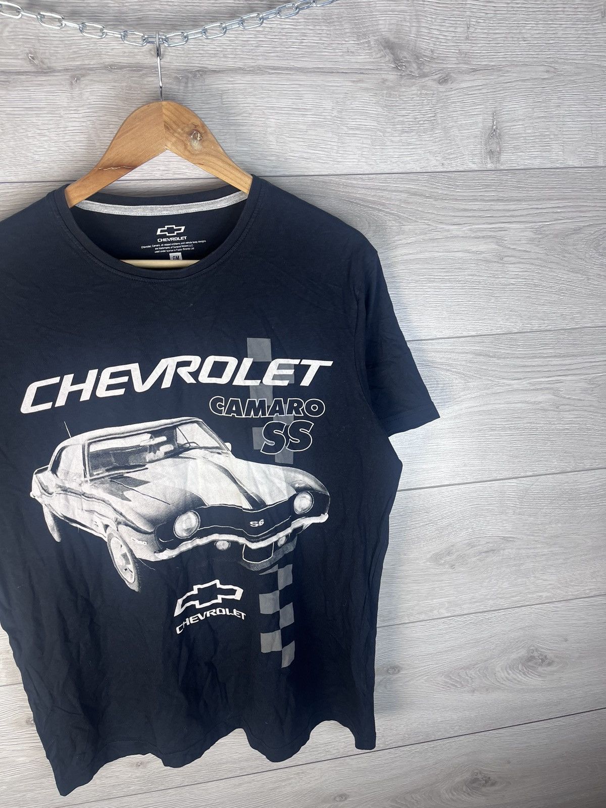 Japanese Brand Men’s T-shirt Chevrolet Camaro SS size M sport merch Size US M / EU 48-50 / 2 - 3 Thumbnail