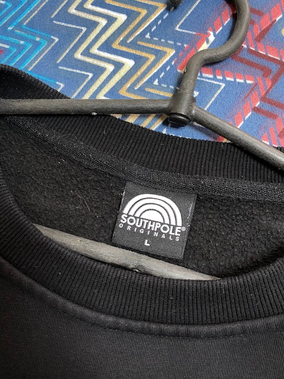 Southpole sweatshirt Big logo black Y2K streetwear SOUTHPOLE Vintage Size US L / EU 52-54 / 3 - 2 Thumbnail