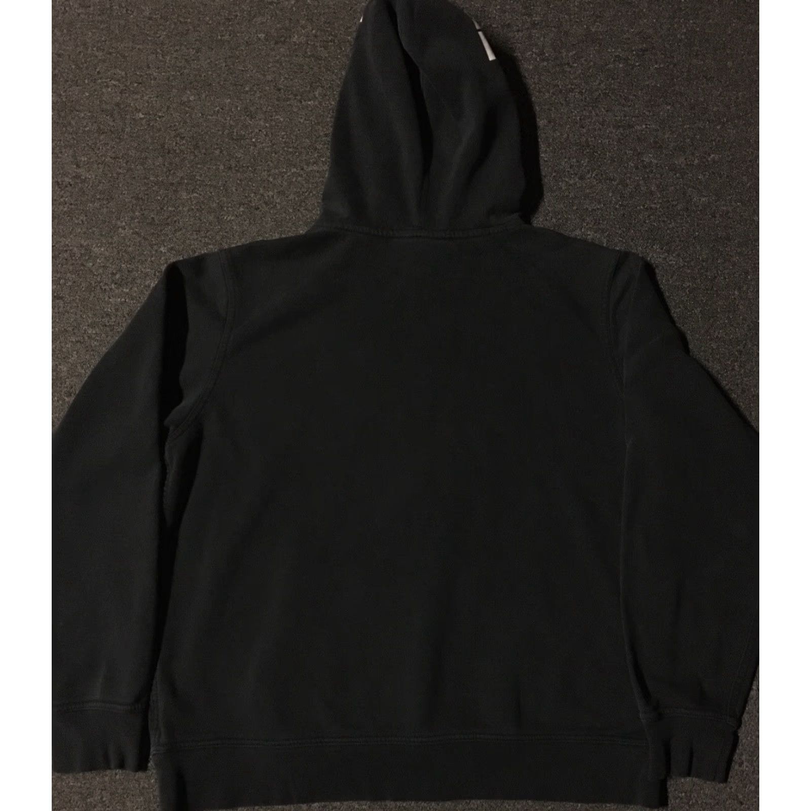 The North Face VINTAGE The North Face Faded Spellout Hoodie L Black Men Sweatshirt 90s Hip Hop Grunge Surf Skate Size US L / EU 52-54 / 3 - 2 Thumbnail