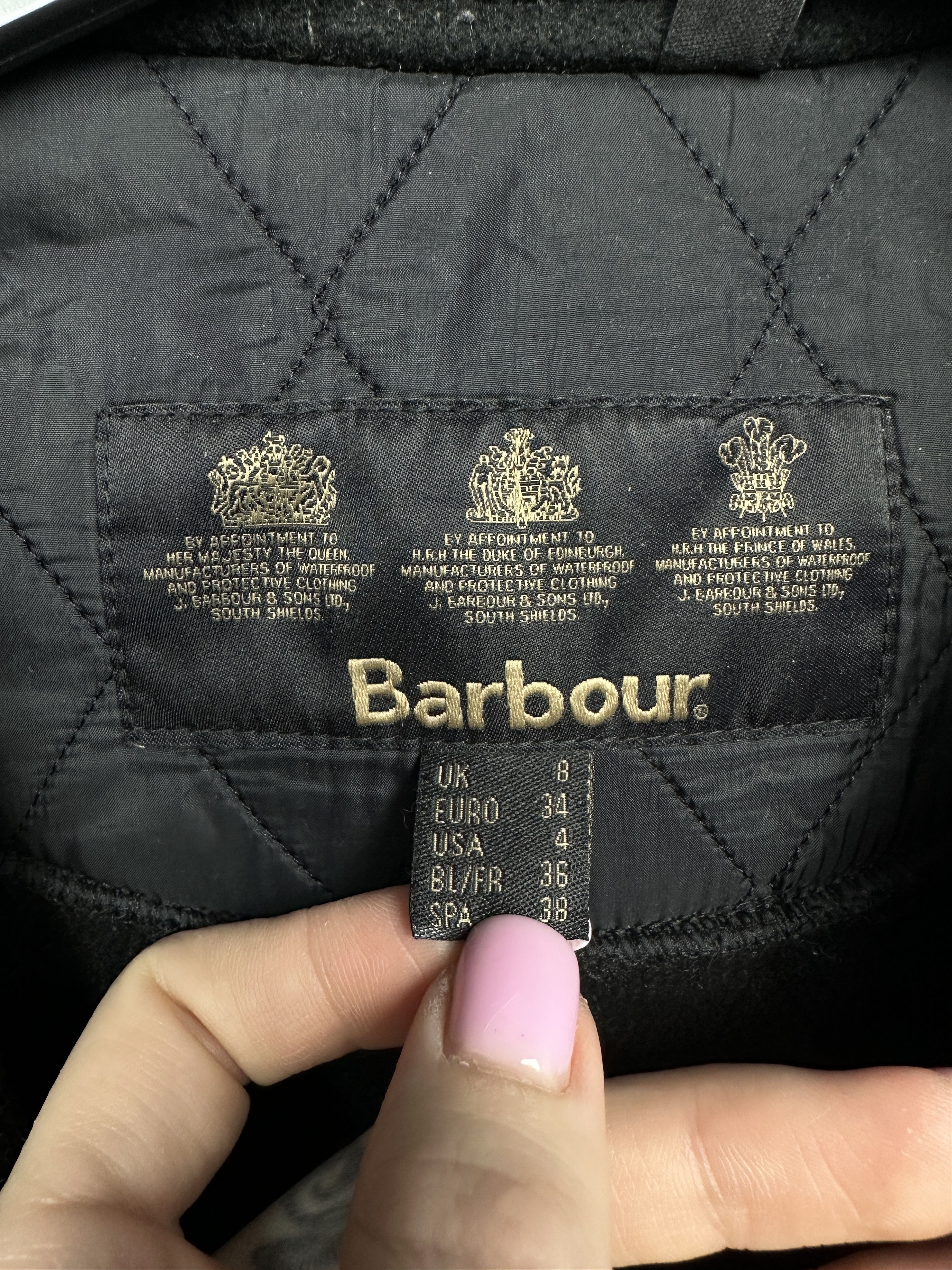 Barbour Barbour Vintage Womens Polarquilt Quilted Jacket Size S / US 4 / IT 40 - 5 Thumbnail