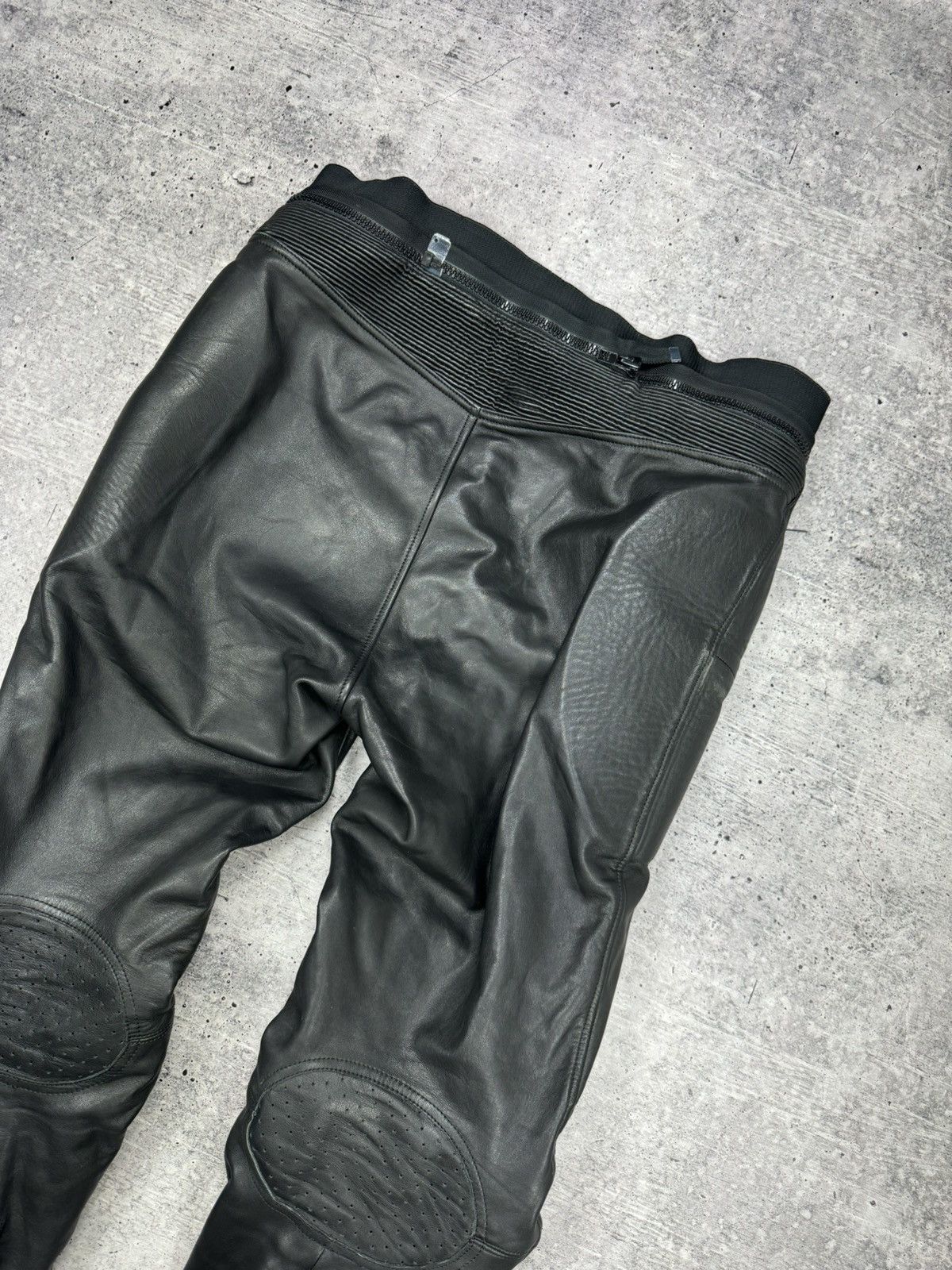 Genuine Leather × Vintage Vintage Y2K Style Moto Bike Racing Genuine Leather Pants Size US 38 / EU 54 - 20 Thumbnail