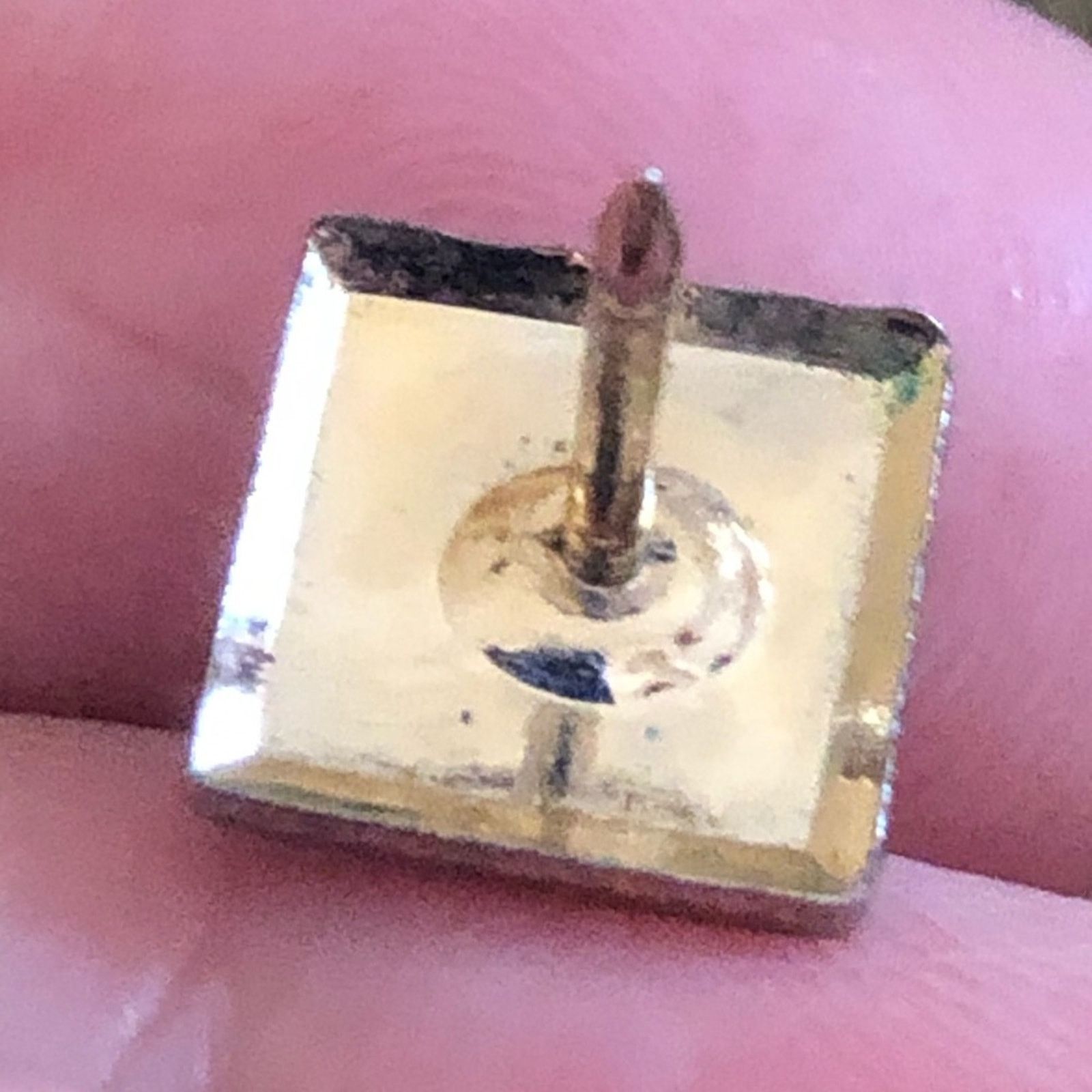 Vintage Men’s Vintage gold tone tie tack pin with chain Size ONE SIZE - 7 Thumbnail