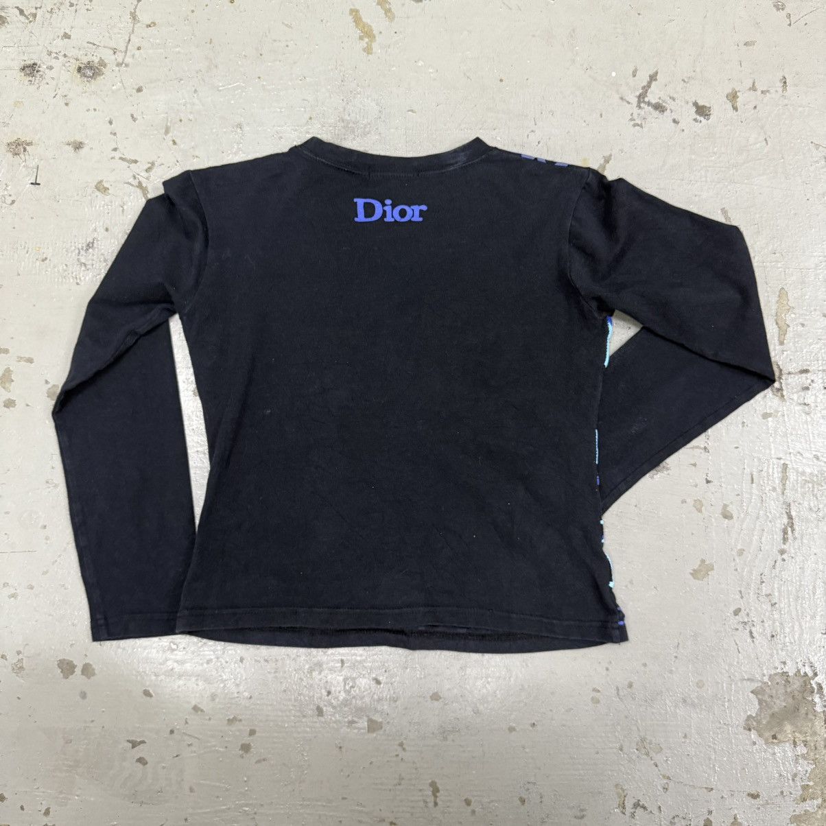 Dior Vintage Dior Multiple Spellout Long sleeve Tee Size XS / US 0-2 / IT 36-38 - 9 Thumbnail