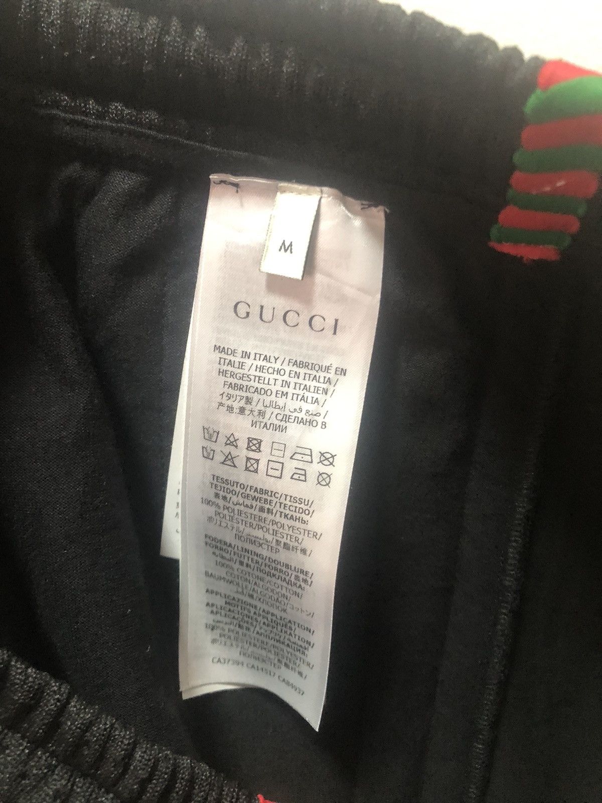Gucci GUCCI Track Pants Airtex Rope Taped GG Logo Italy Size US 32 / EU 48 - 7 Thumbnail