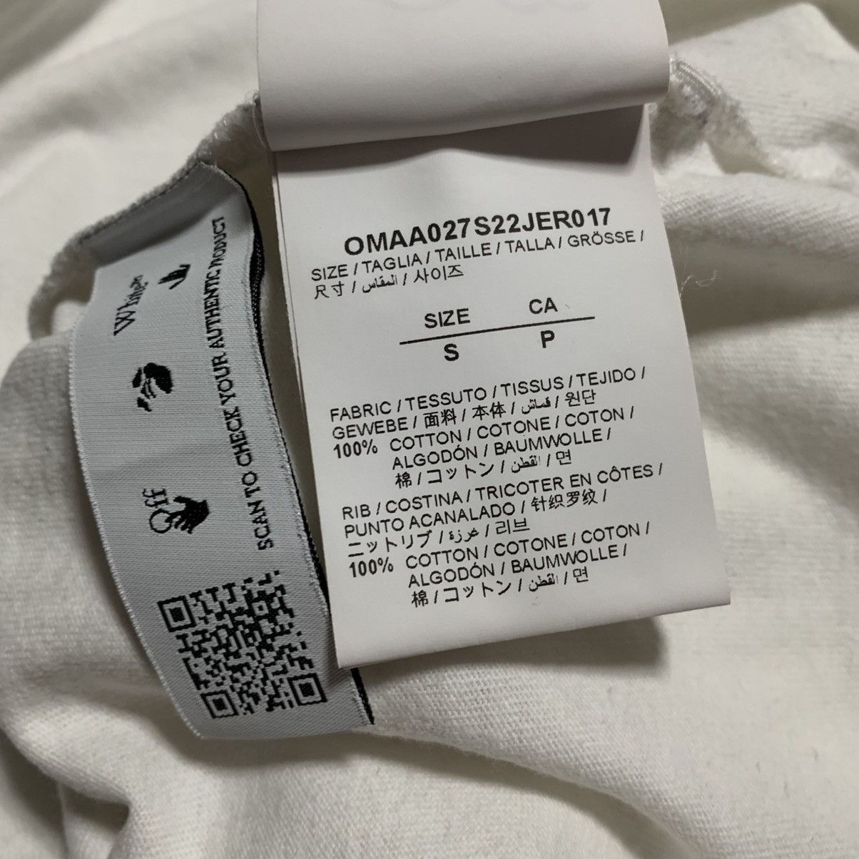 Off-White Off White Small Weed Graphic White Tee Virgil Abloh Size US S / EU 44-46 / 1 - 9 Thumbnail