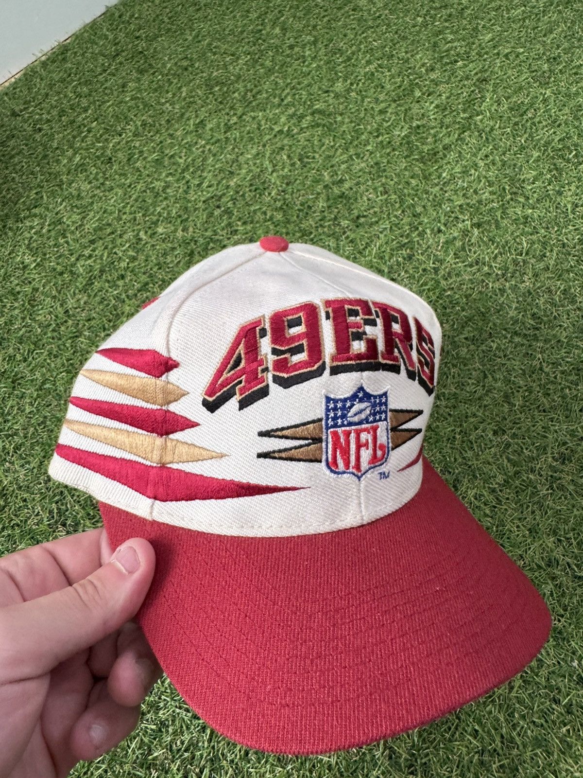 Logo Athletic San Francisco 49ers diamond cut snap back Size ONE SIZE - 1 Thumbnail