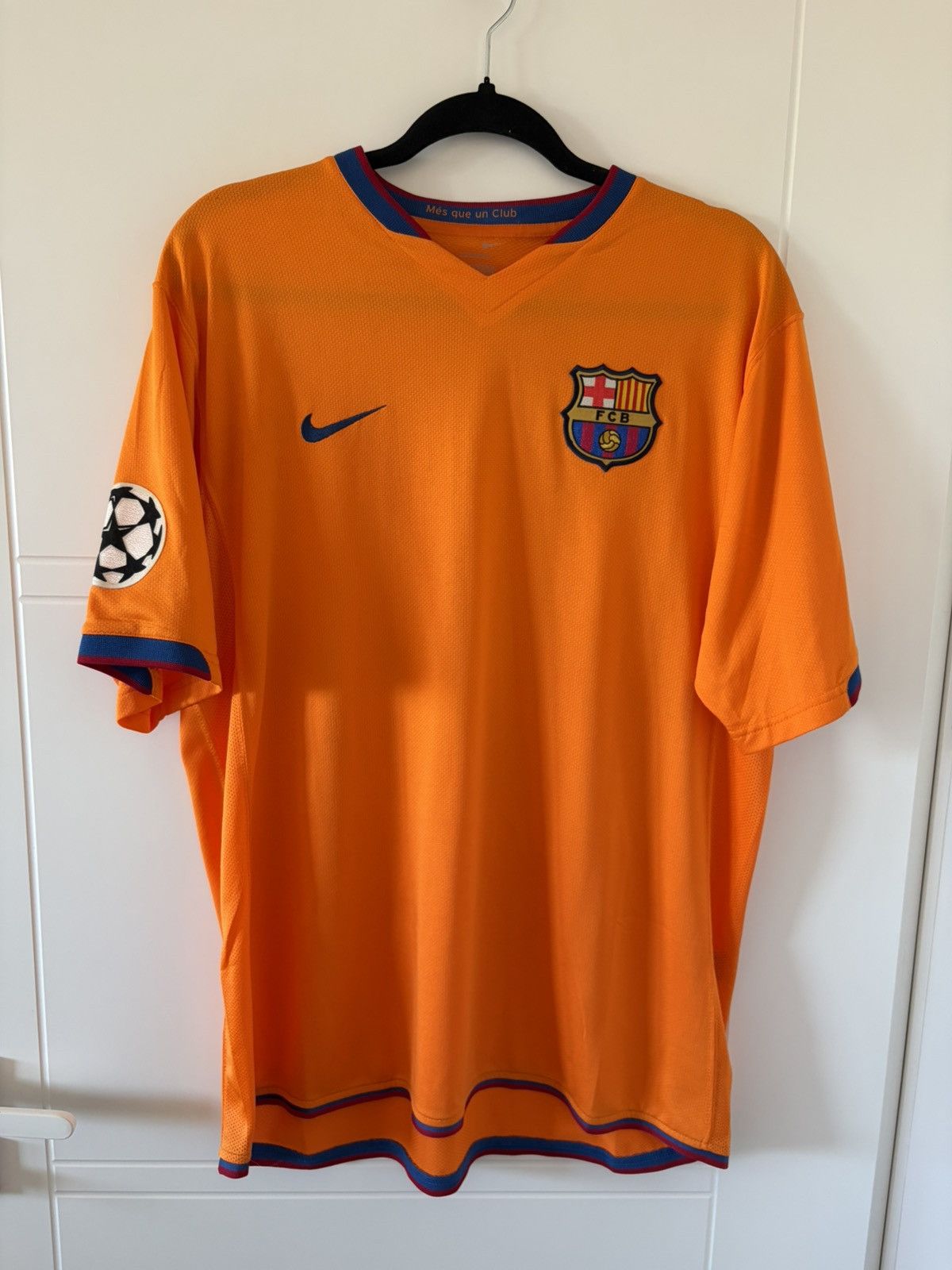 Barcelona nike 2006/2007 wyjazdowa Etoo z autografem — zdjęcie 5