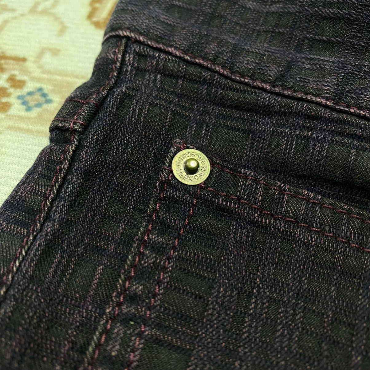 Vivienne Westwood VIVIENNE WESTWOOD ASSYMETRIC BUTTONFLY PANTS Size US 33 - 9 Thumbnail