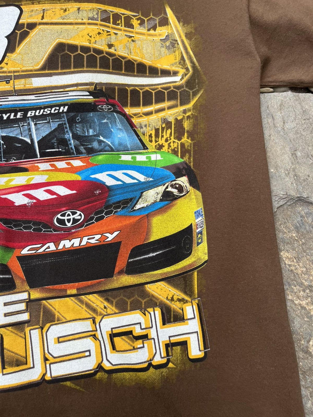NASCAR × Vintage Vintage NASCAR M&Ms Kyle Busch moto t-shirt 18 toyota cars Size US L / EU 52-54 / 3 - 9 Thumbnail