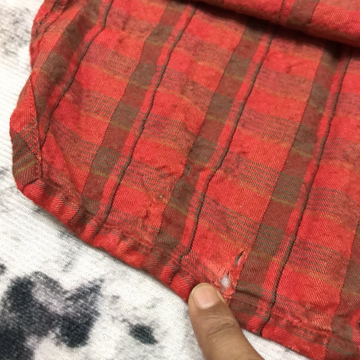 Designer × Escada × Japanese Brand Vintage 90s Escada Wool Pullover Flanel Shirt Button Up Size S / US 4 / IT 40 - 5 Thumbnail