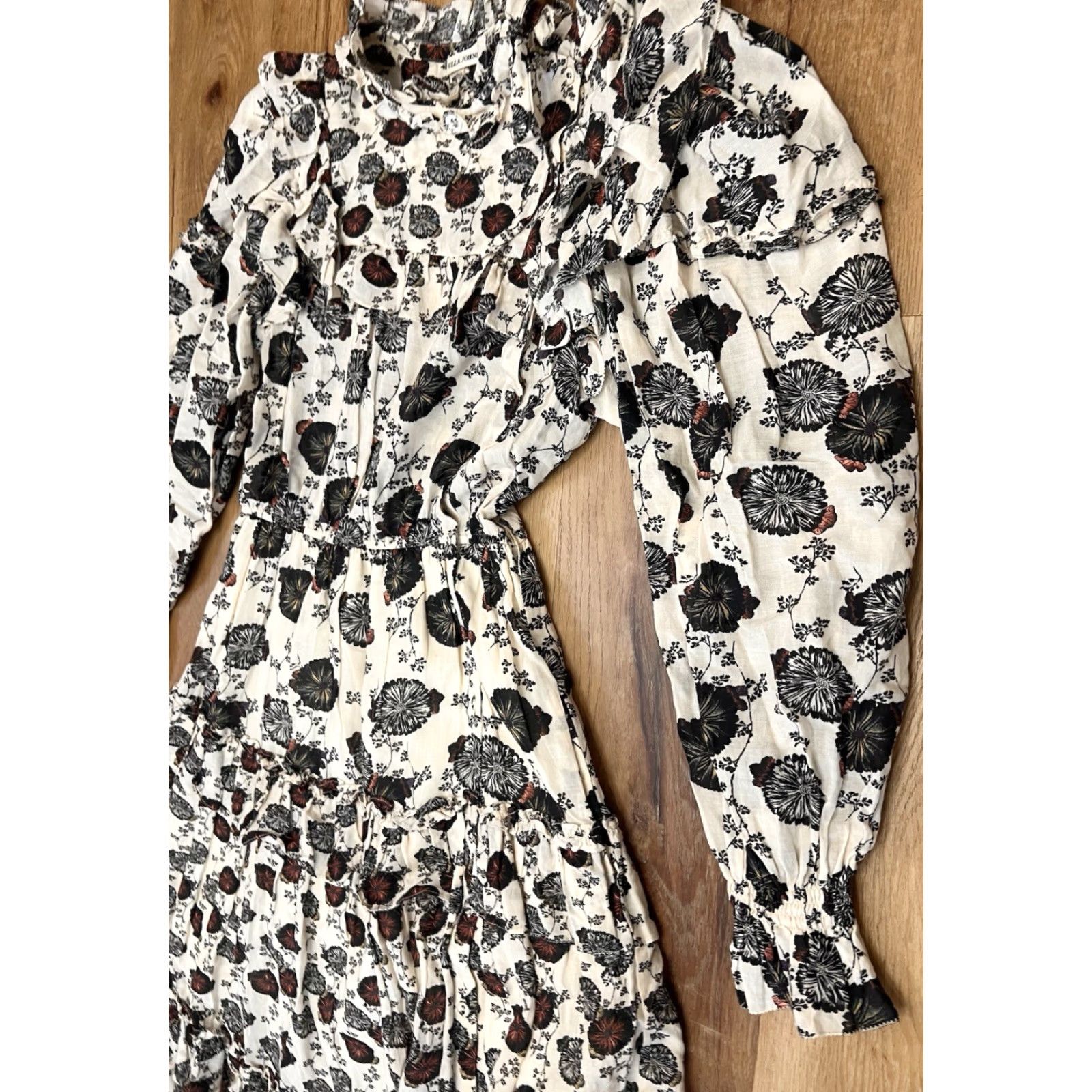 Ulla Johnson Ulla Johnson Winnifred Midi Dress 4 EUC Womens Dress Multicolor Midi 50.25” Womens Size S / US 4 / IT 40 - 5 Thumbnail